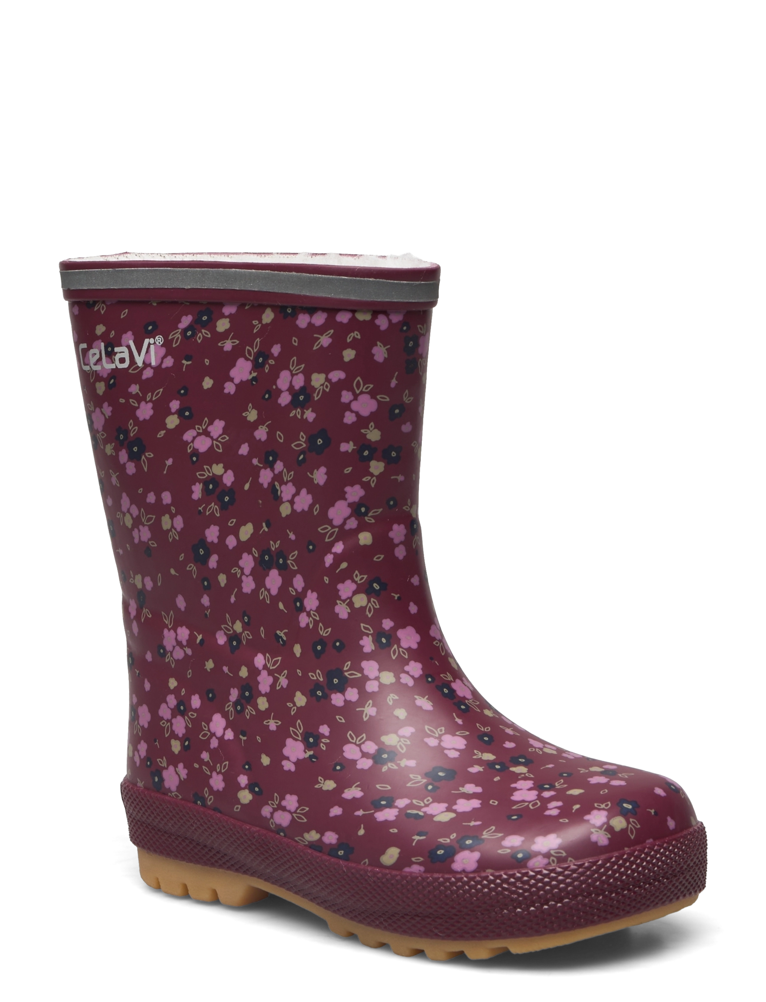 Thermal Wellies AOP w. lining - WINDSOR WINE