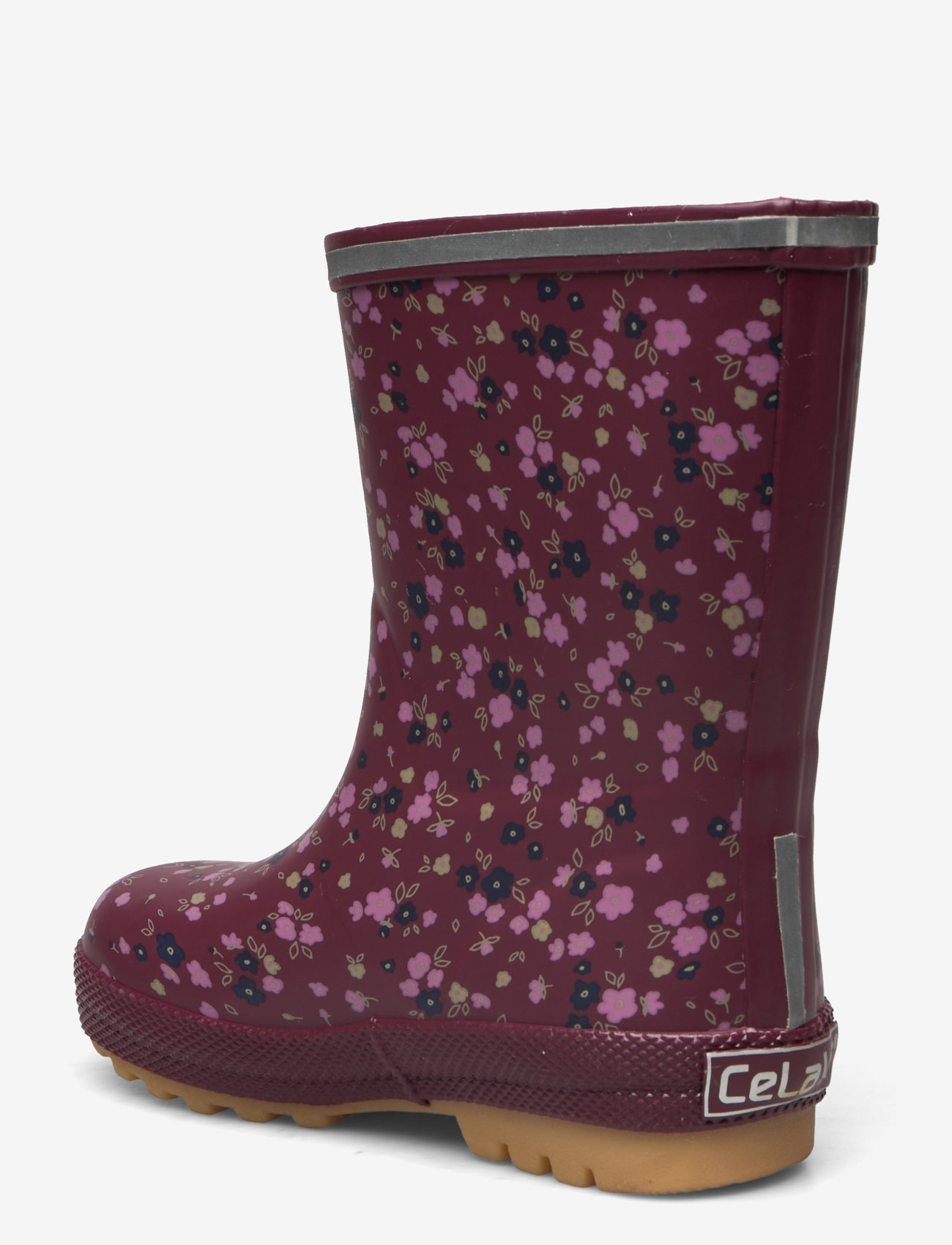 CeLaVi - Thermal Wellies AOP w. lining - windsor wine - 2