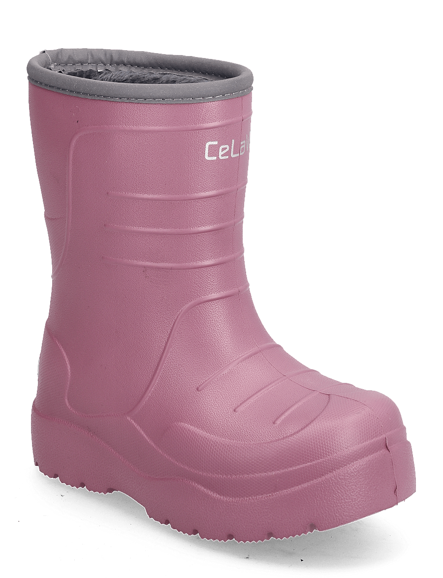 CeLaVi - Thermal Wellies - Embossed - gummistøvler med for - mellow mauve - 0