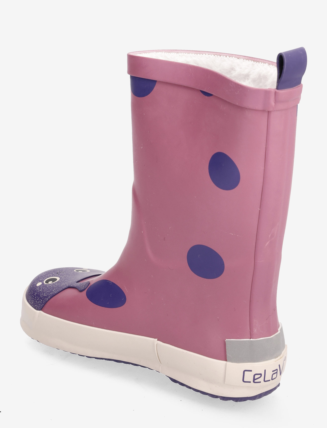 CeLaVi - Wellies Print w. lining - mellow mauve - 2