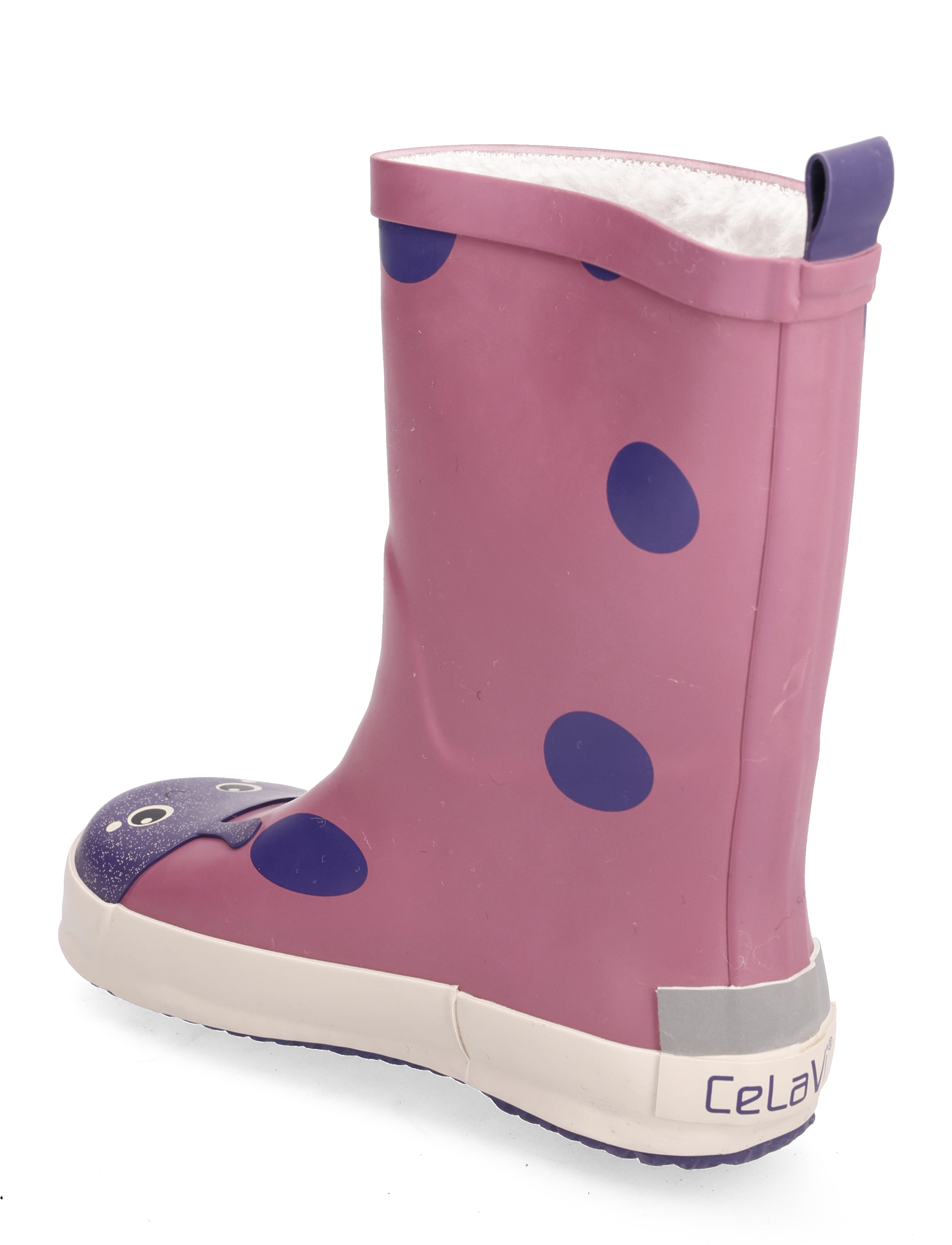 CeLaVi - Wellies Print w. lining - mellow mauve - 2