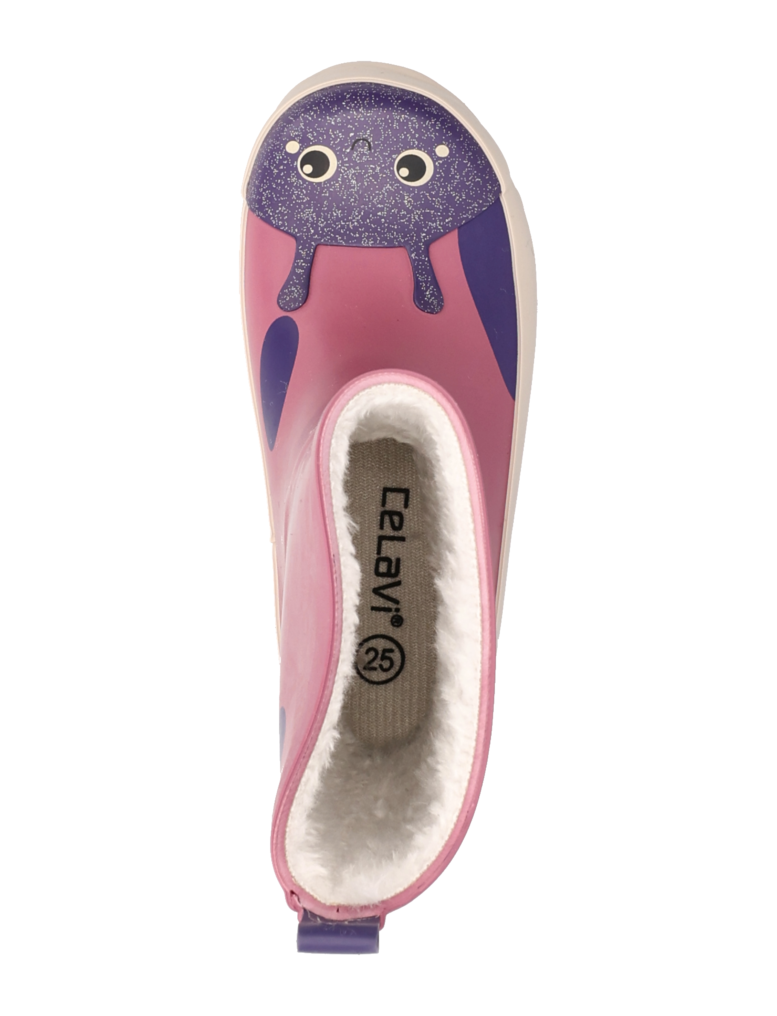 CeLaVi - Wellies Print w. lining - mellow mauve - 3