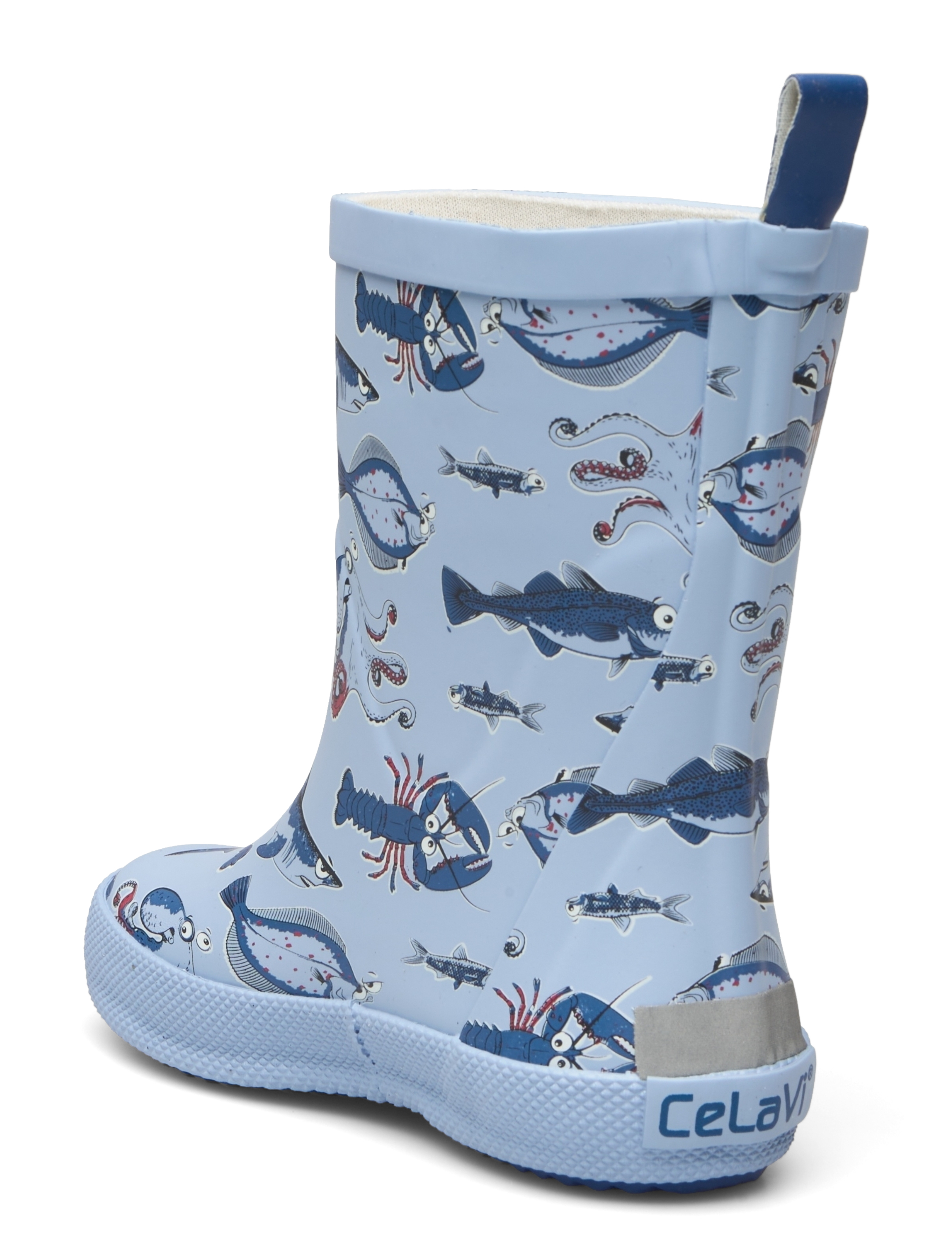 CeLaVi - Wellies w. AOP - federal blue - 2