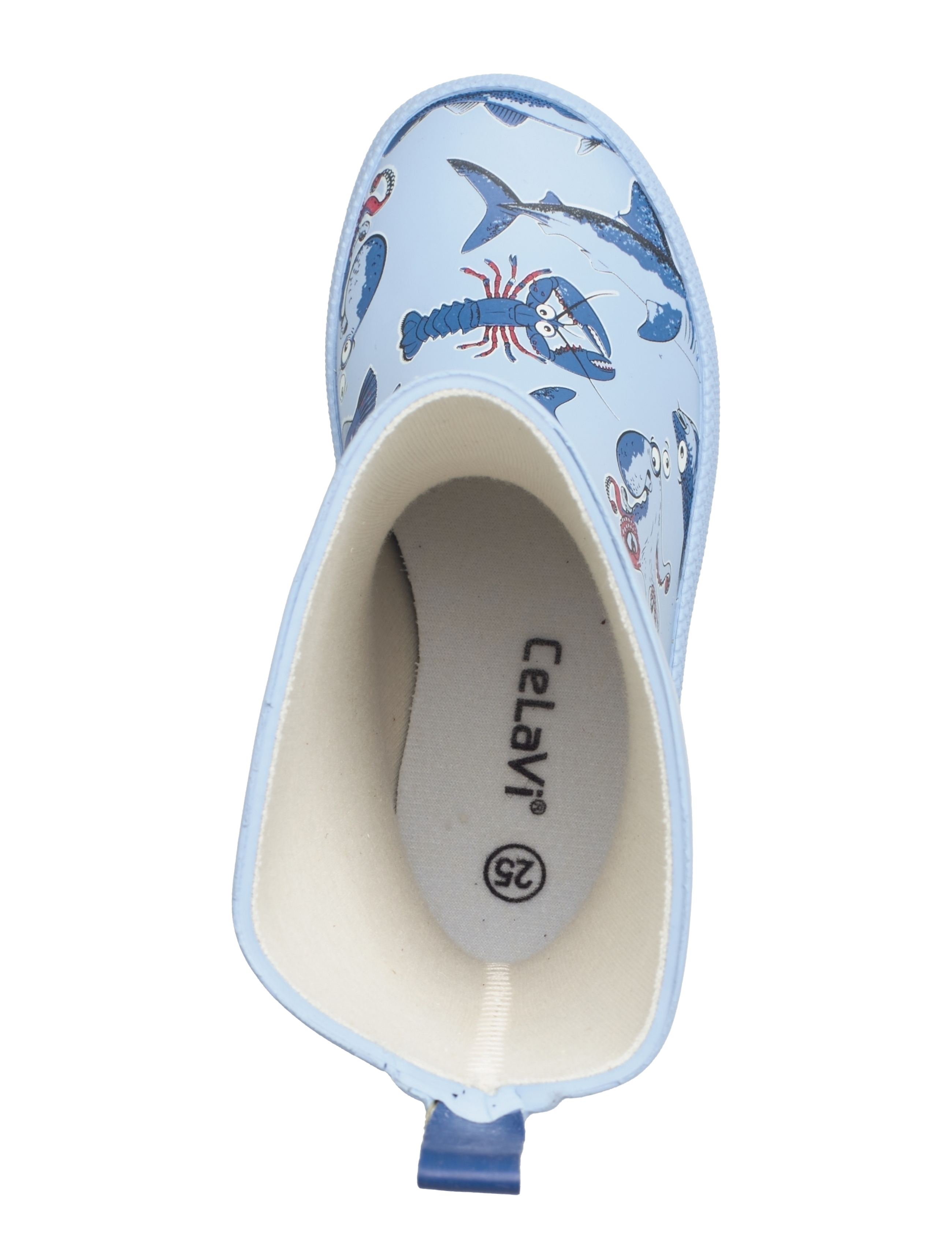 CeLaVi - Wellies w. AOP - federal blue - 3
