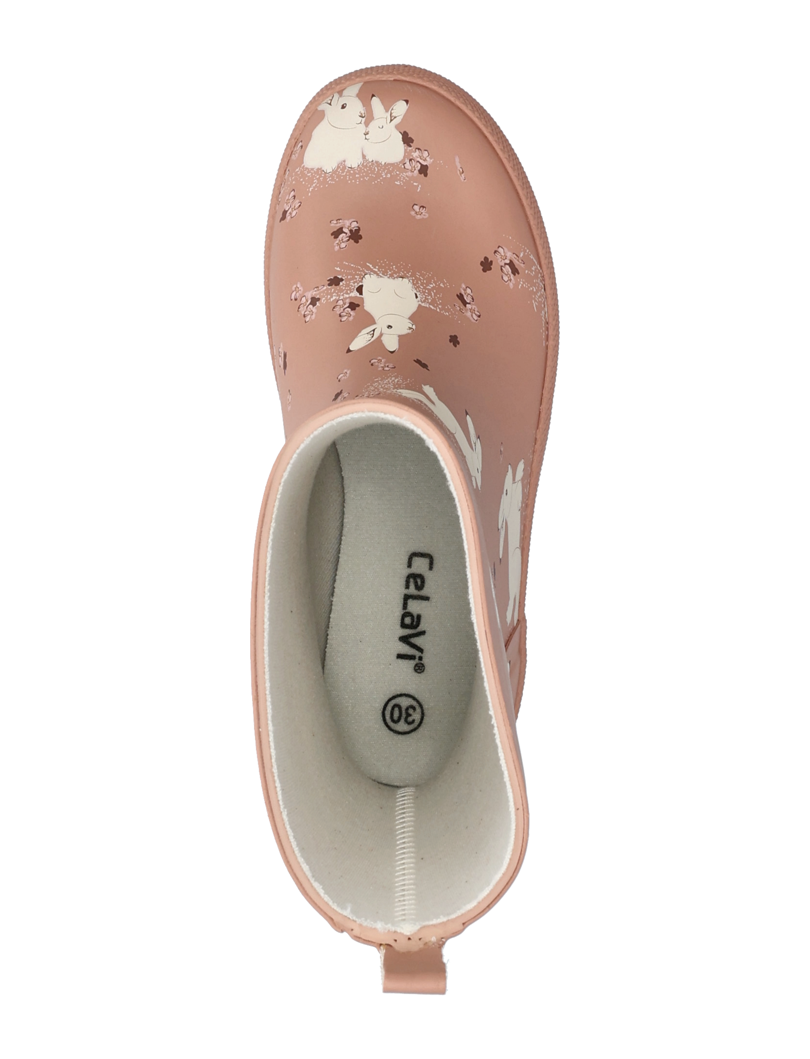 CeLaVi - Wellies w. AOP - tawny brown - 3