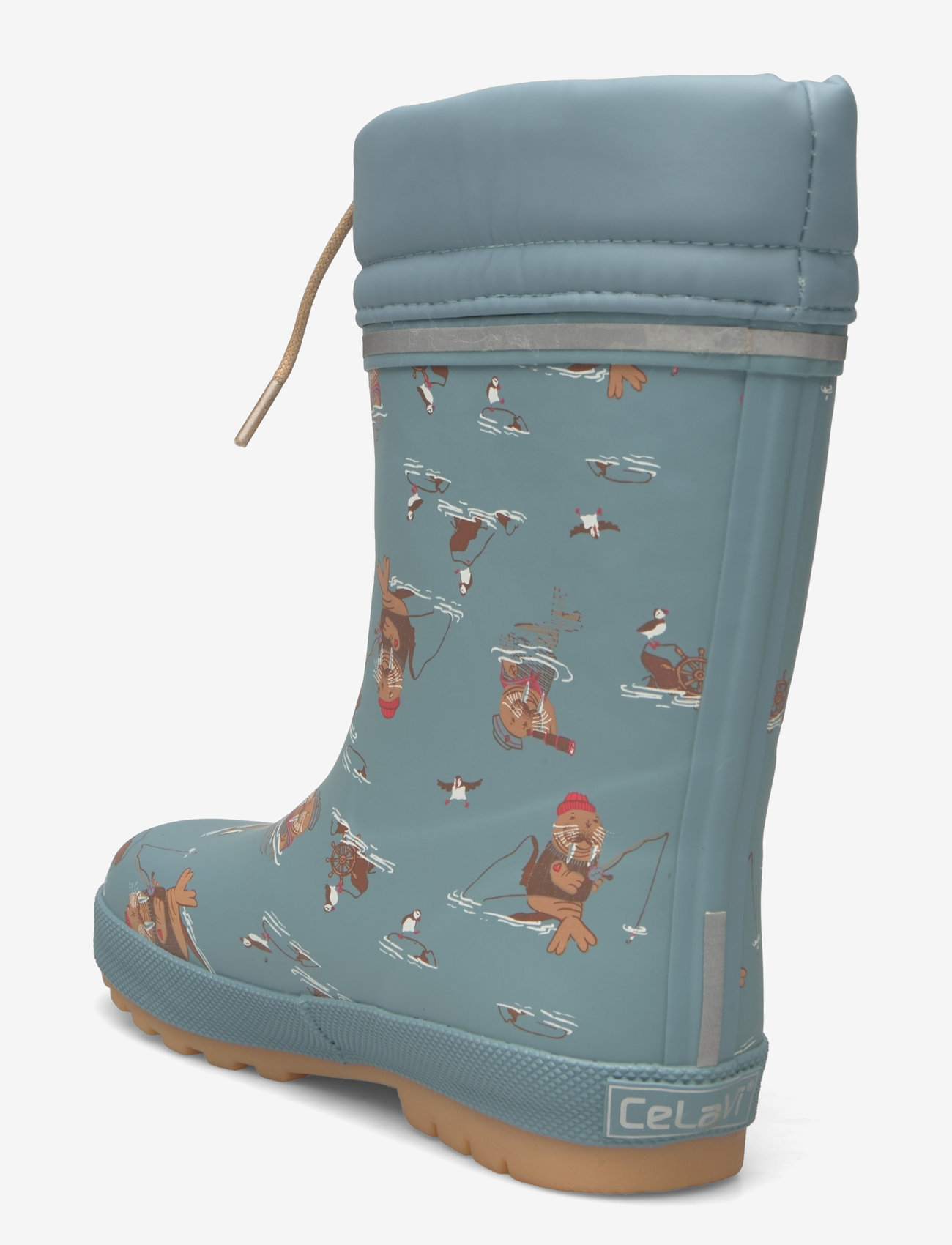 CeLaVi - Thermal Wellies w. wool lining - gefütterte gummistiefel - smoke blue - 2