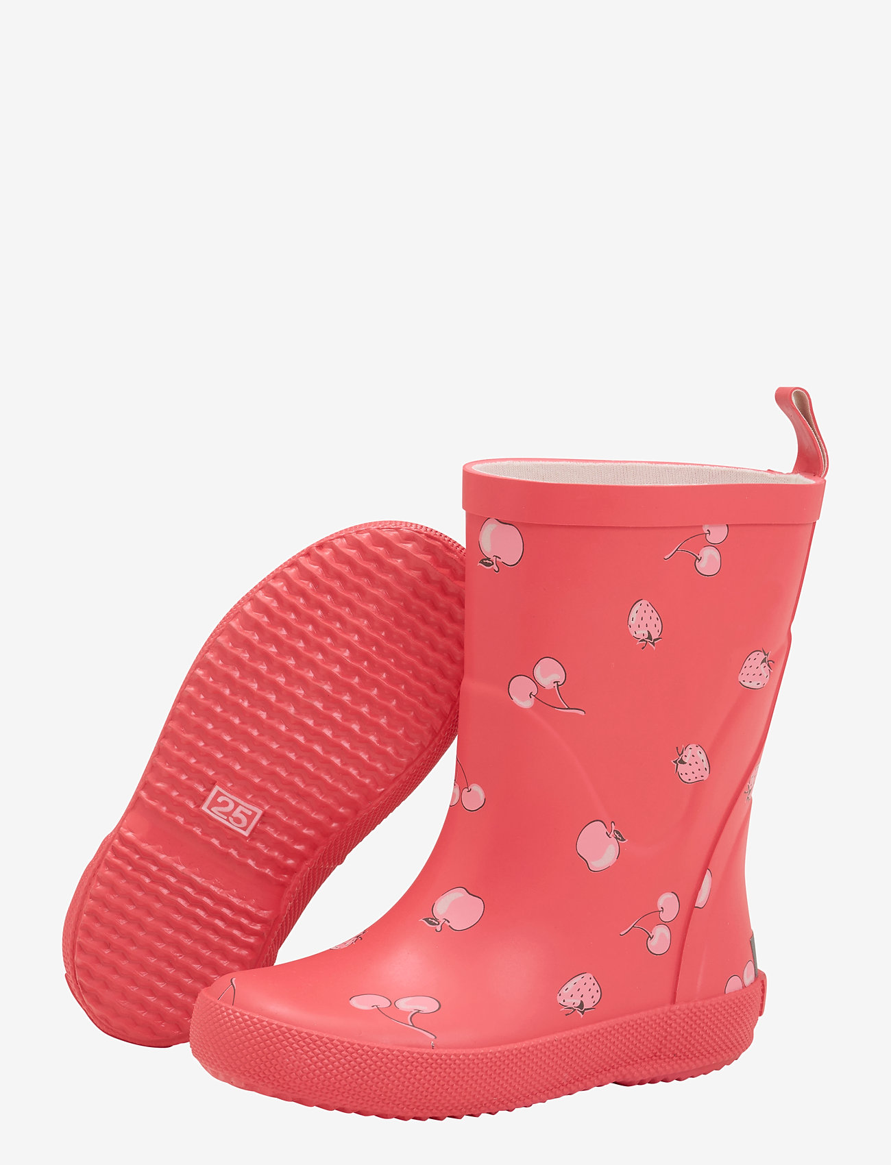 CeLaVi - Wellies w. AOP - cayenne - 2