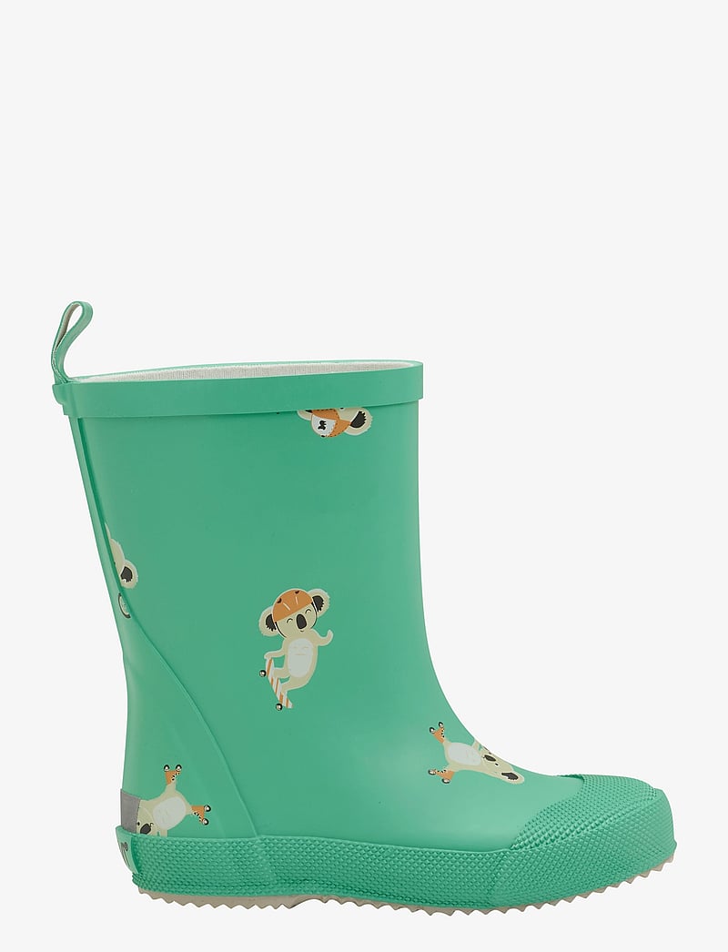 CeLaVi - Wellies w. AOP - voodrita kummikud - green spruce - 1