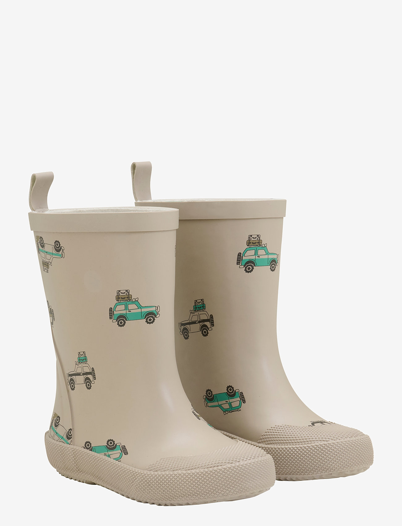 CeLaVi - Wellies w. AOP - ungefütterte gummistiefel - white pepper - 0