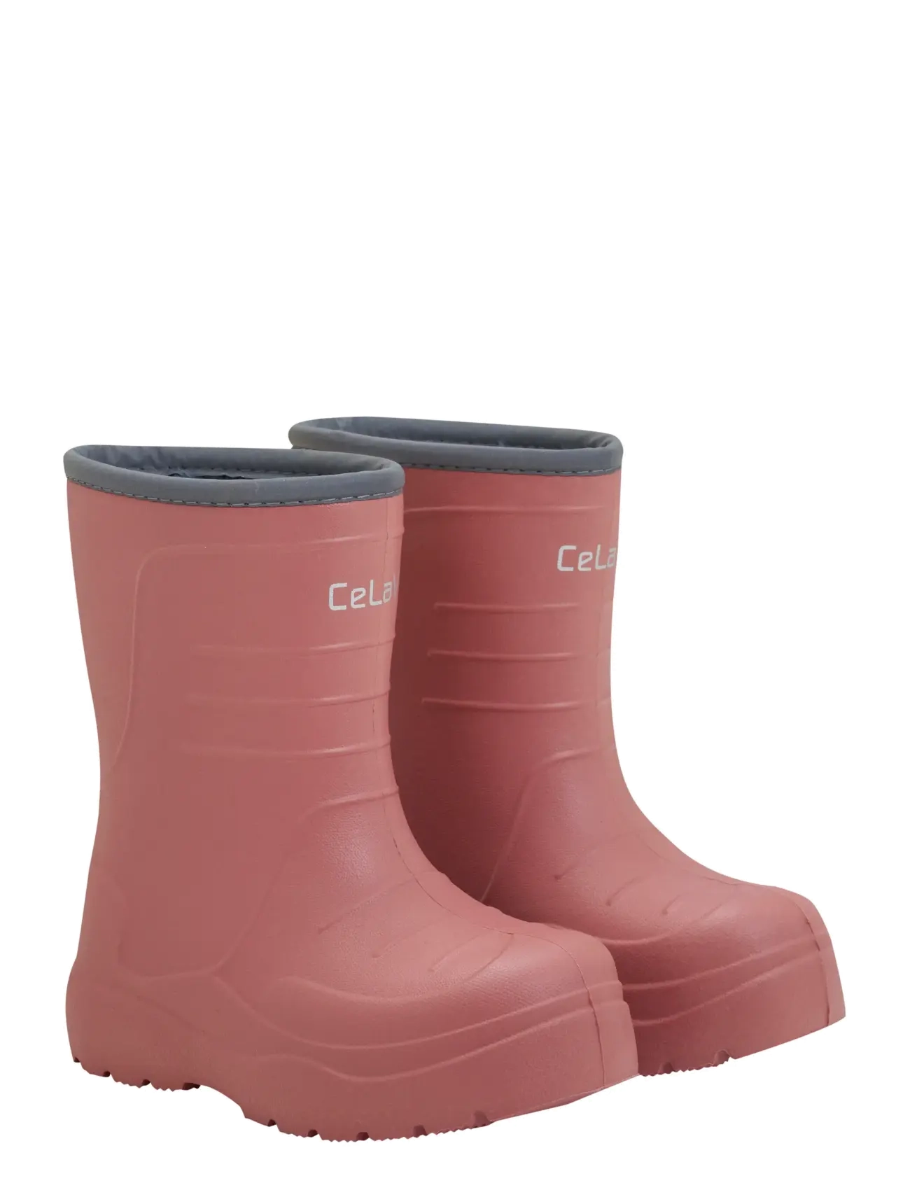 Thermal Wellies - Embossed - BRICK DUST