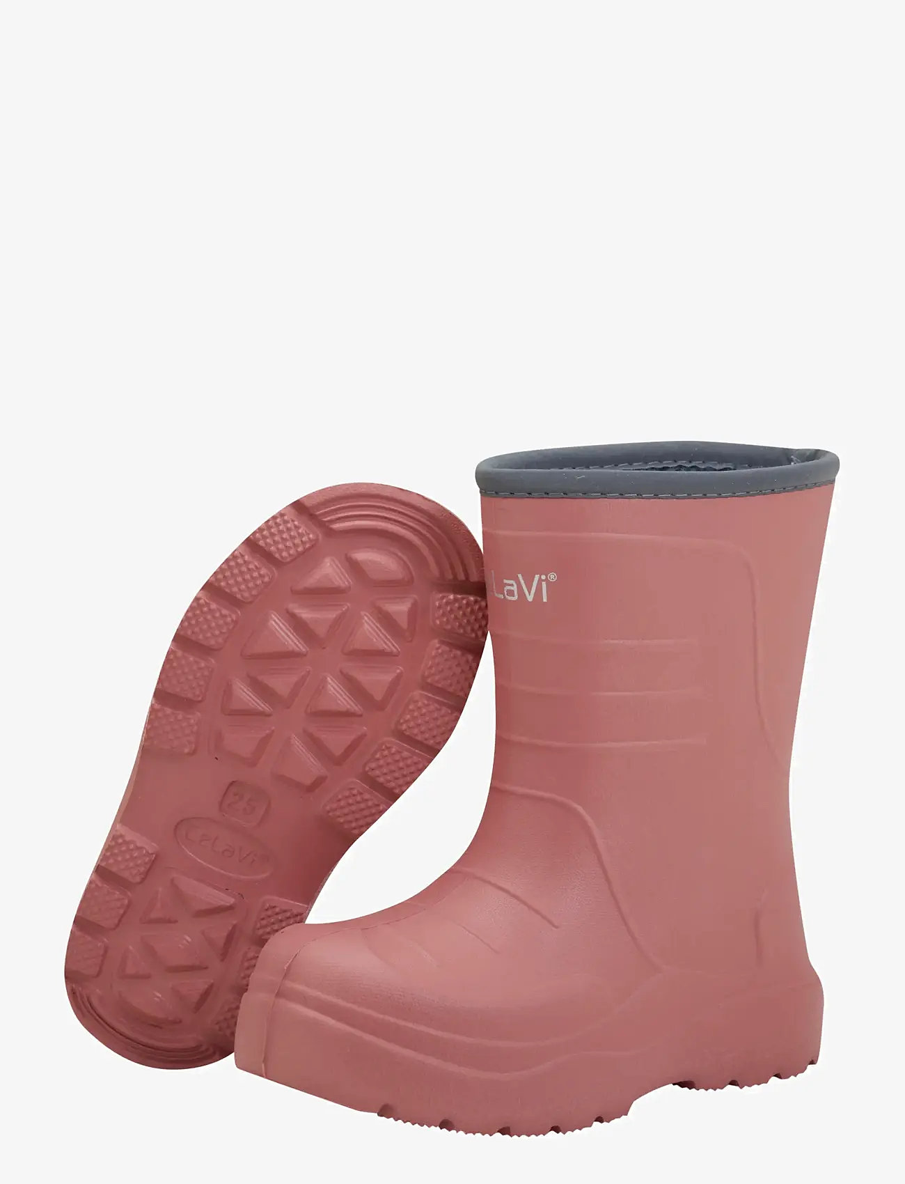 CeLaVi - Thermal Wellies - Embossed - gefütterte gummistiefel - brick dust - 2