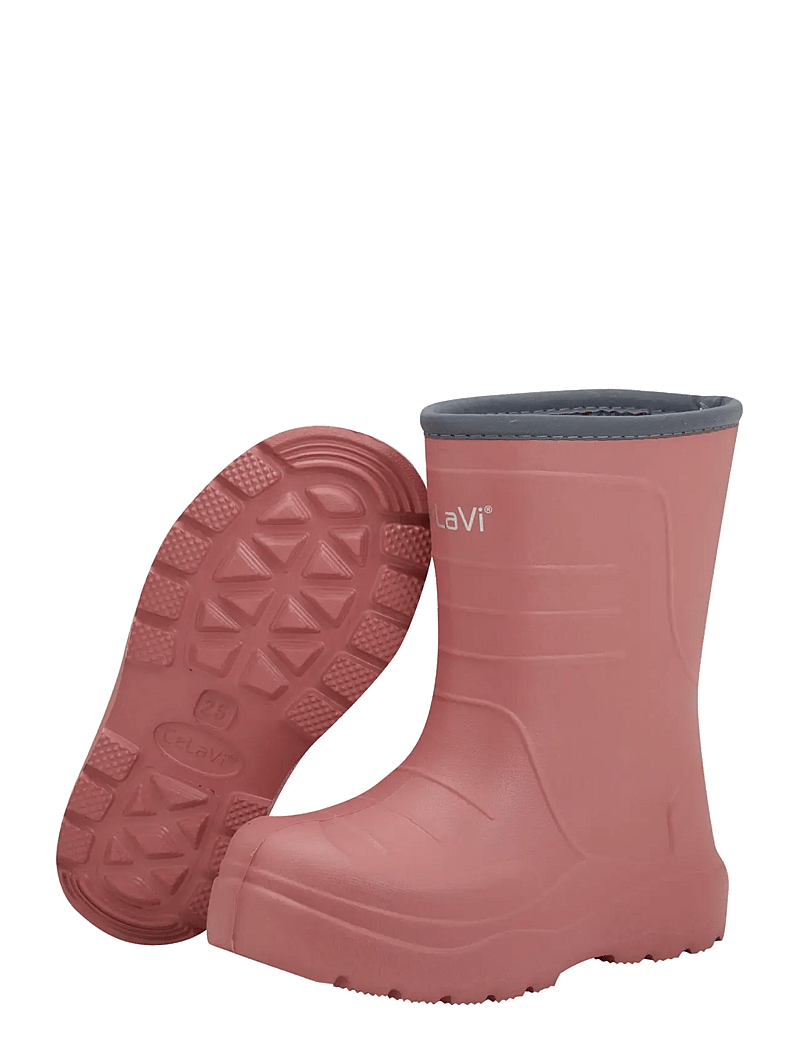 CeLaVi - Thermal Wellies - Embossed - gummistøvler med for - brick dust - 2