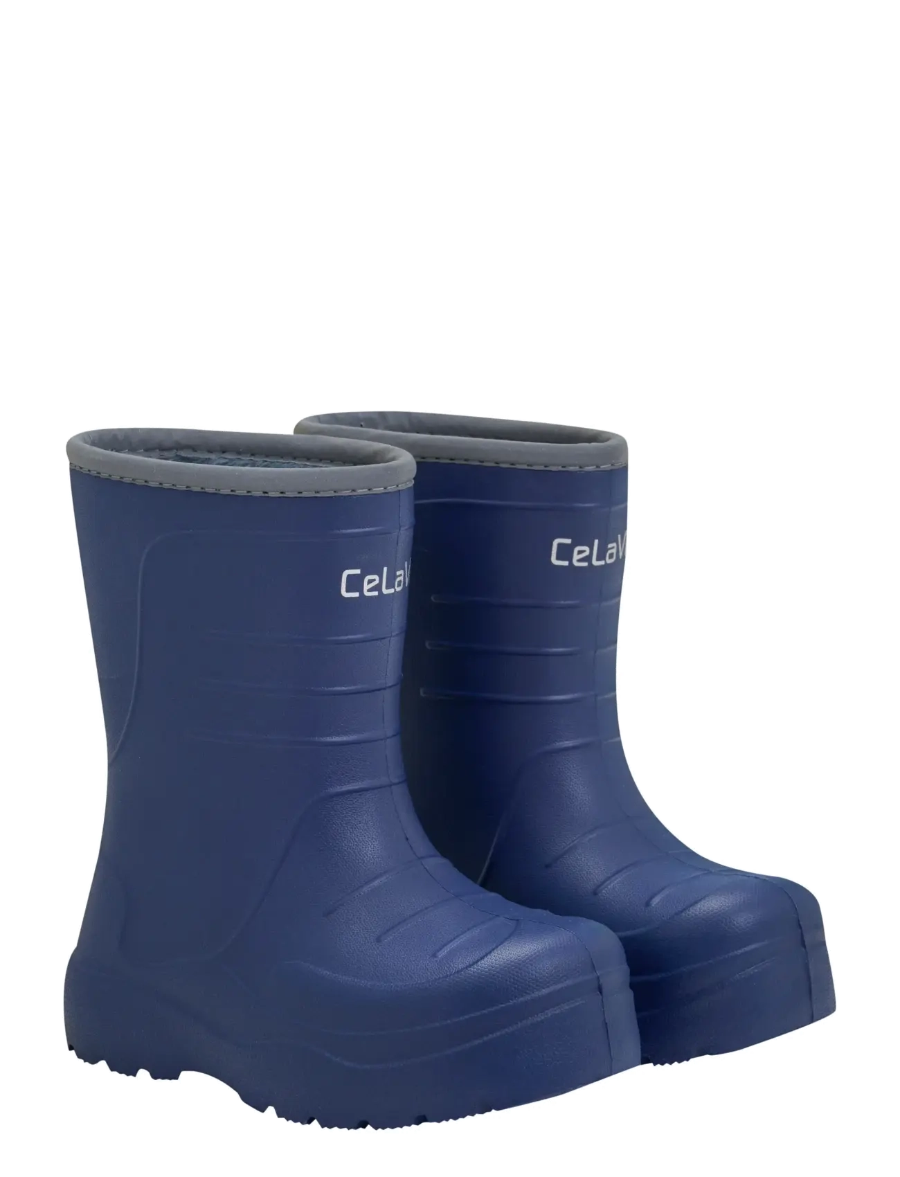 CeLaVi Thermal Wellies Embossed, 24, Rubberboots, Blau - High Kinder