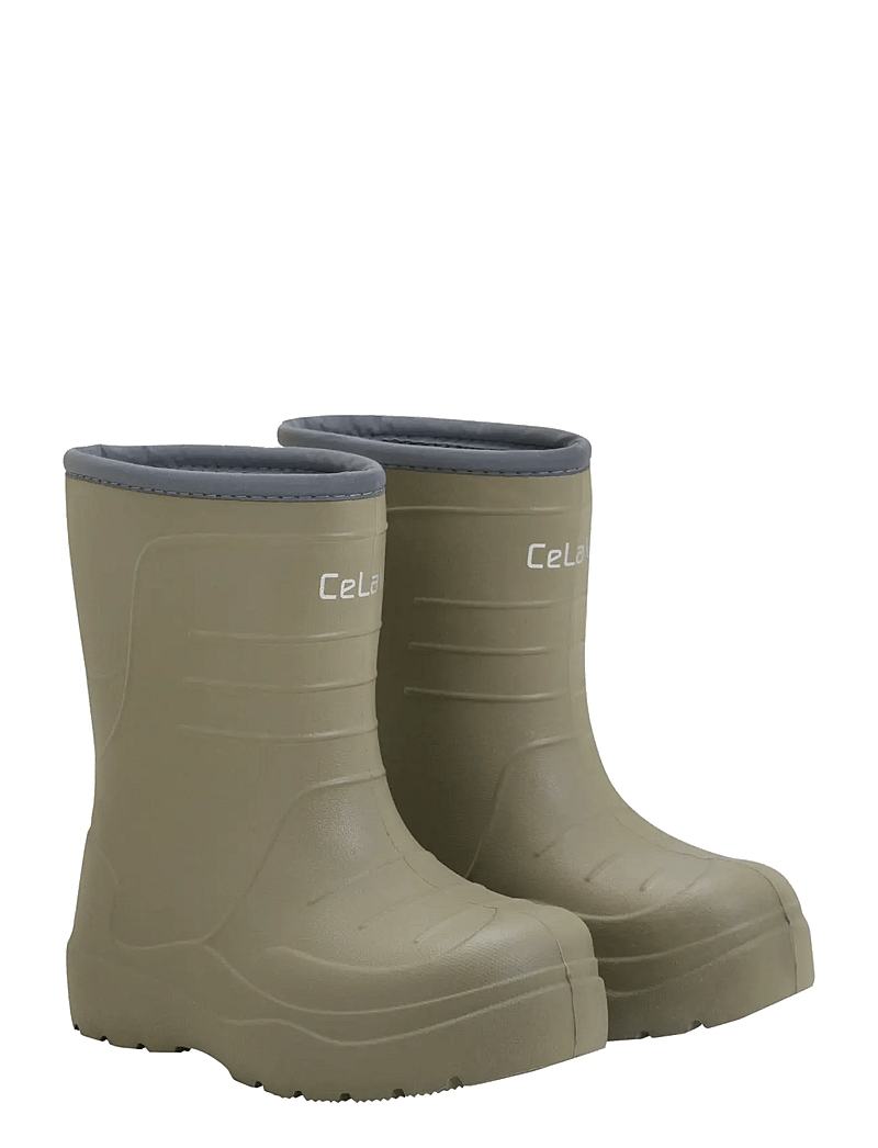 CeLaVi - Thermal Wellies - Embossed - gefütterte gummistiefel - overland trek - 0