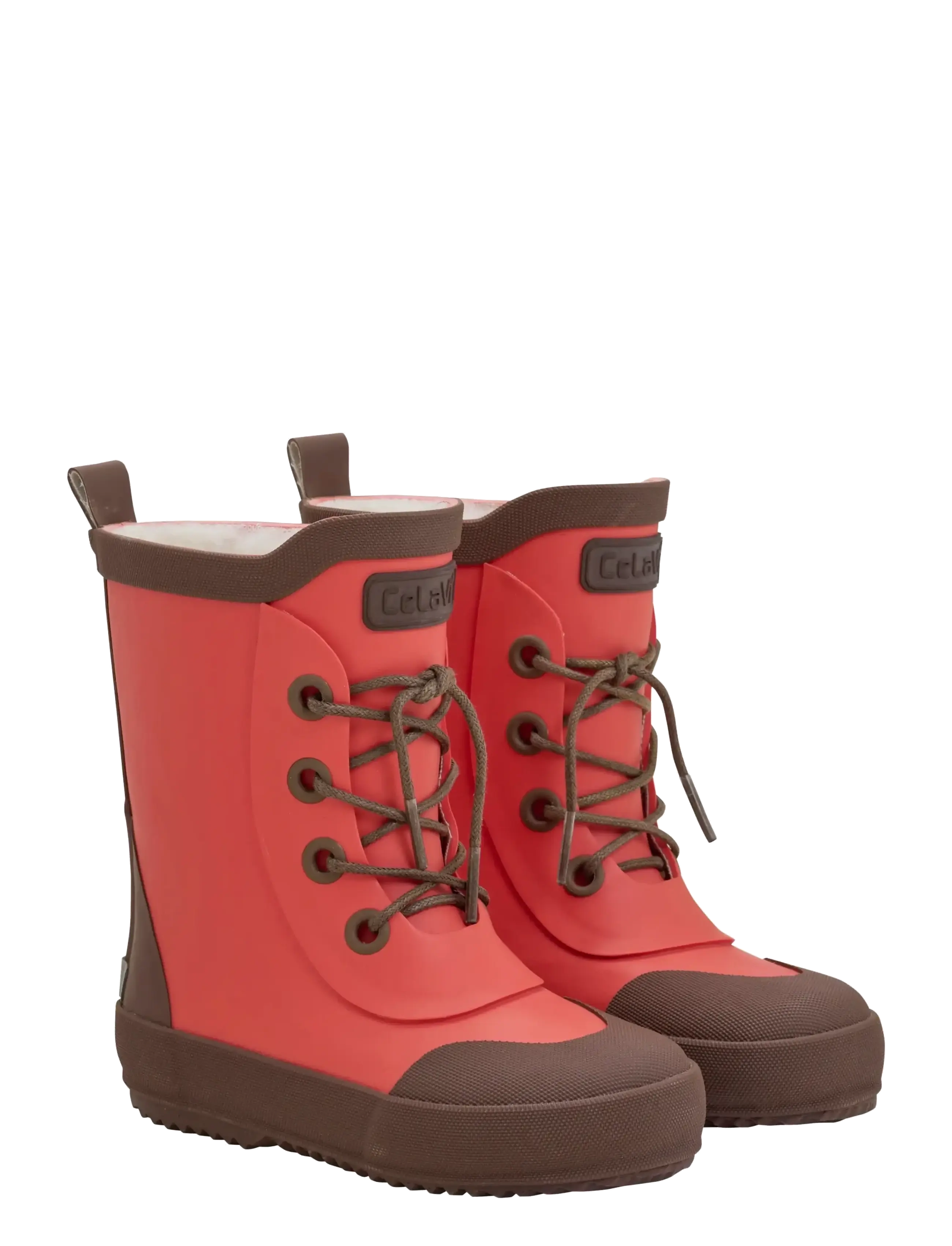 CELAVI Thermal Wellies W. Wolle Lining Rot - 21 - Kinder