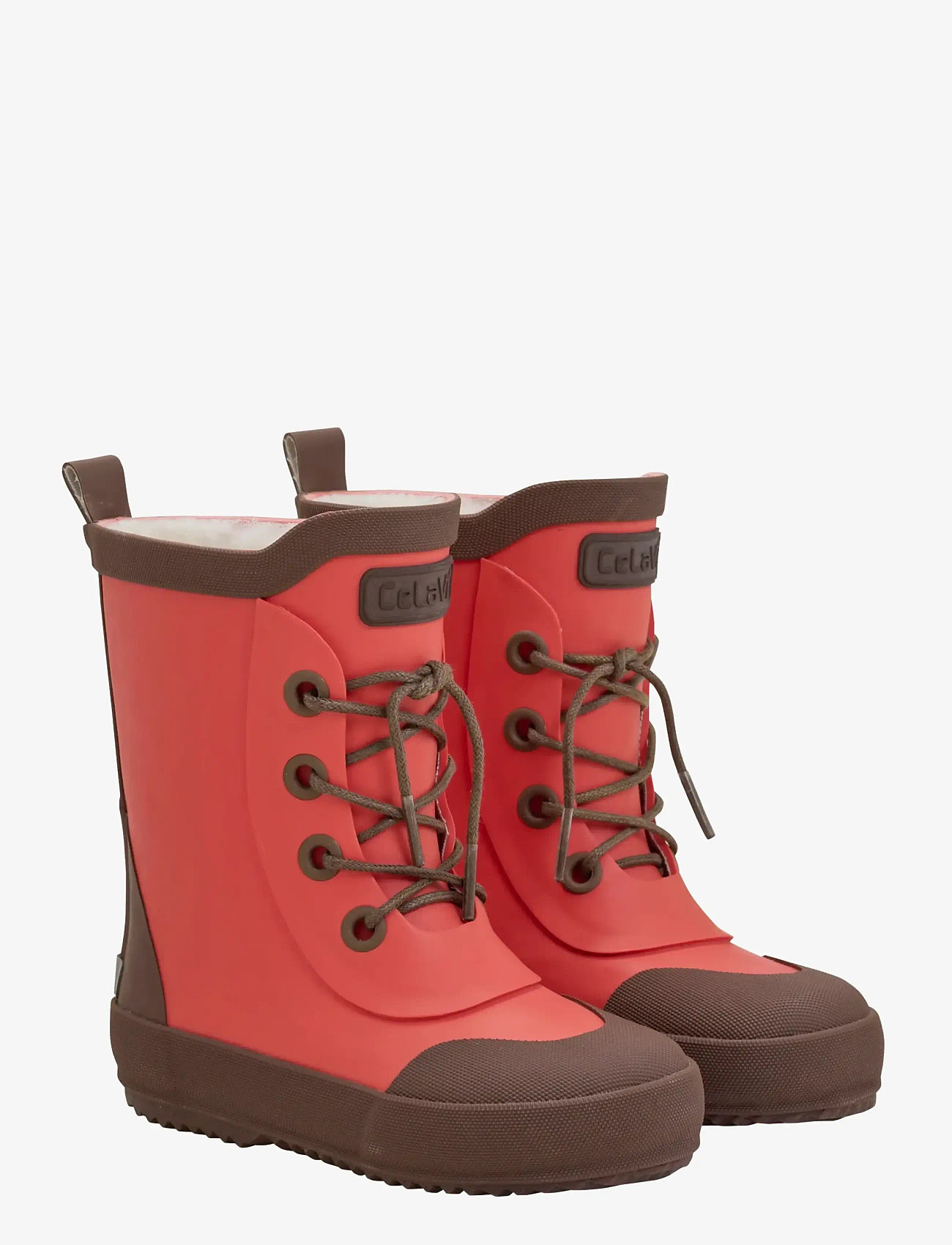 CeLaVi - Thermal Wellies w. wool lining - gummistøvler med for - summer fig - 0