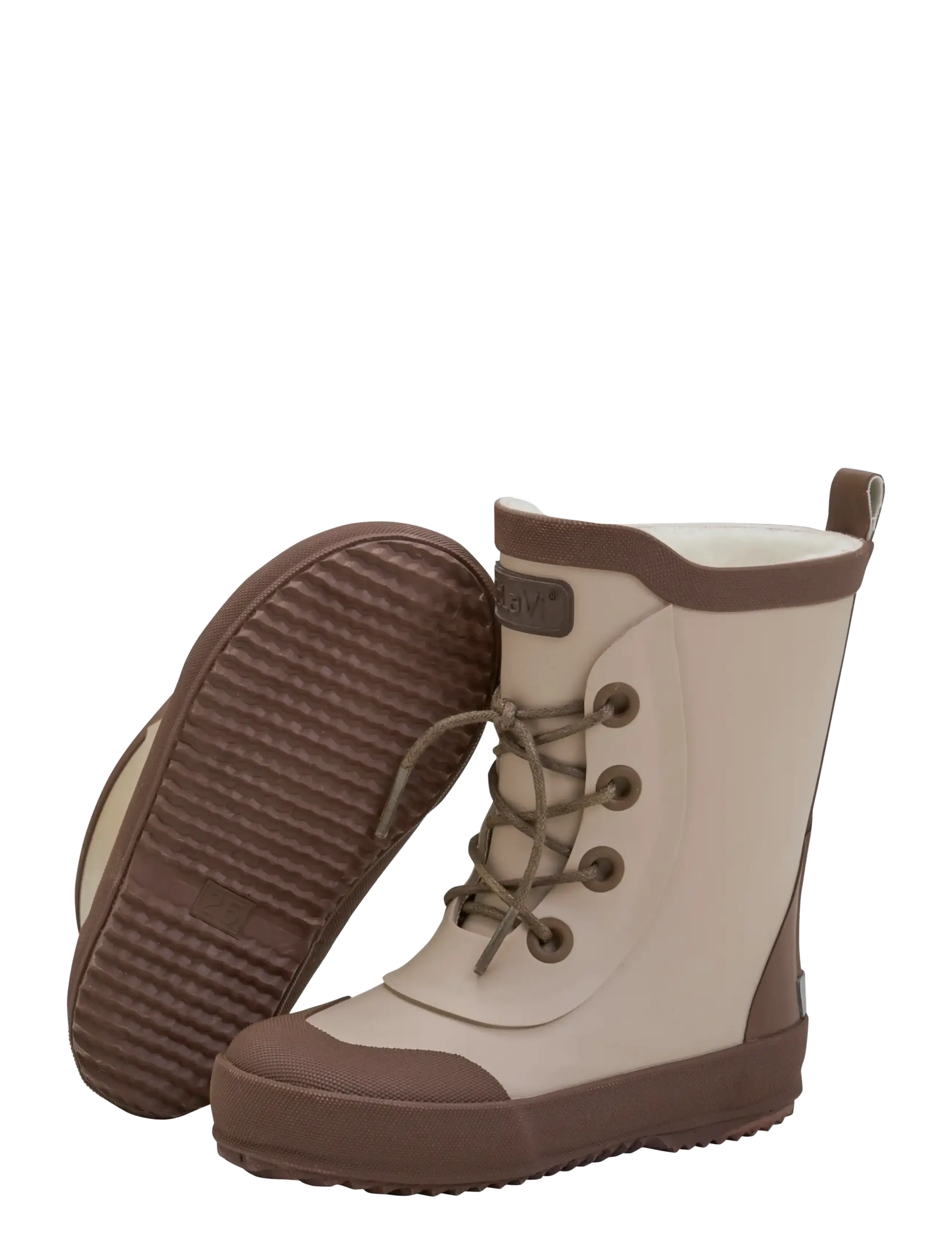 CeLaVi - Thermal Wellies w. wool lining - fodrade gummistövlar - white pepper - 2