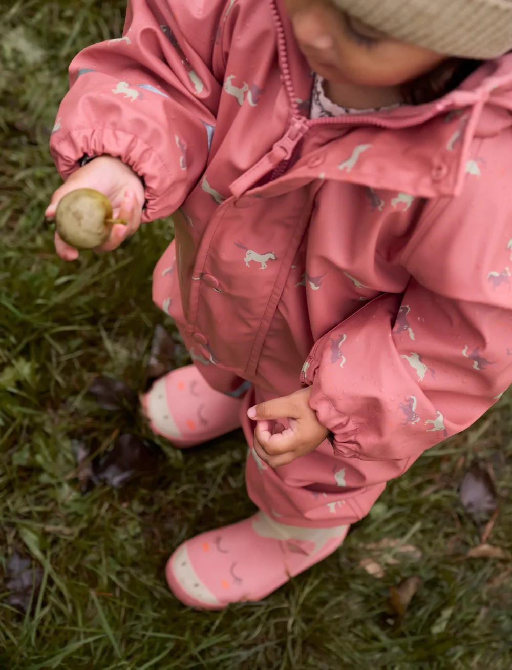CeLaVi - Wellies - Horse - ofodrade gummistövlar - brick dust - 0
