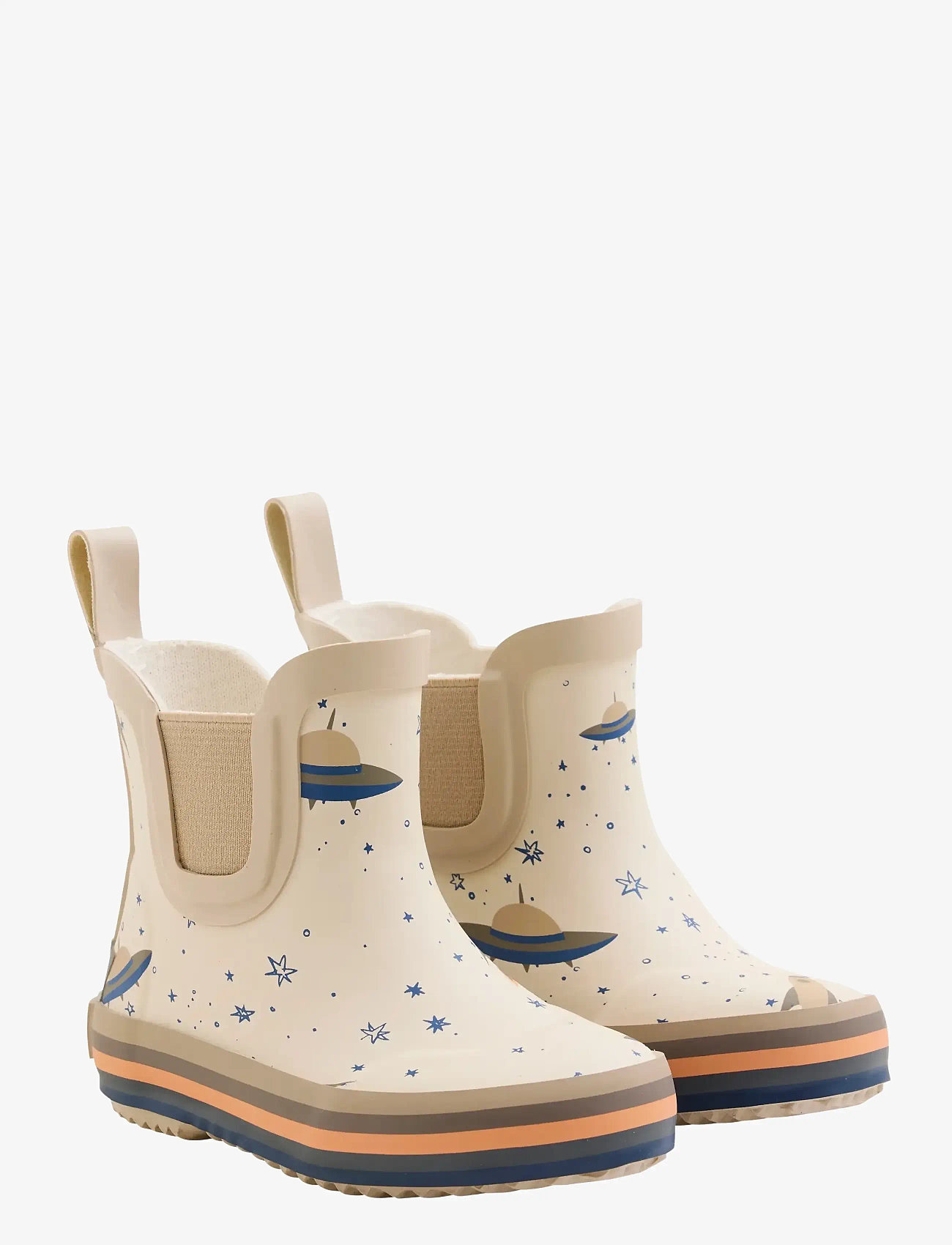 CeLaVi - Wellies short - w. Badges - gummistøvler uden for - flint stone - 0