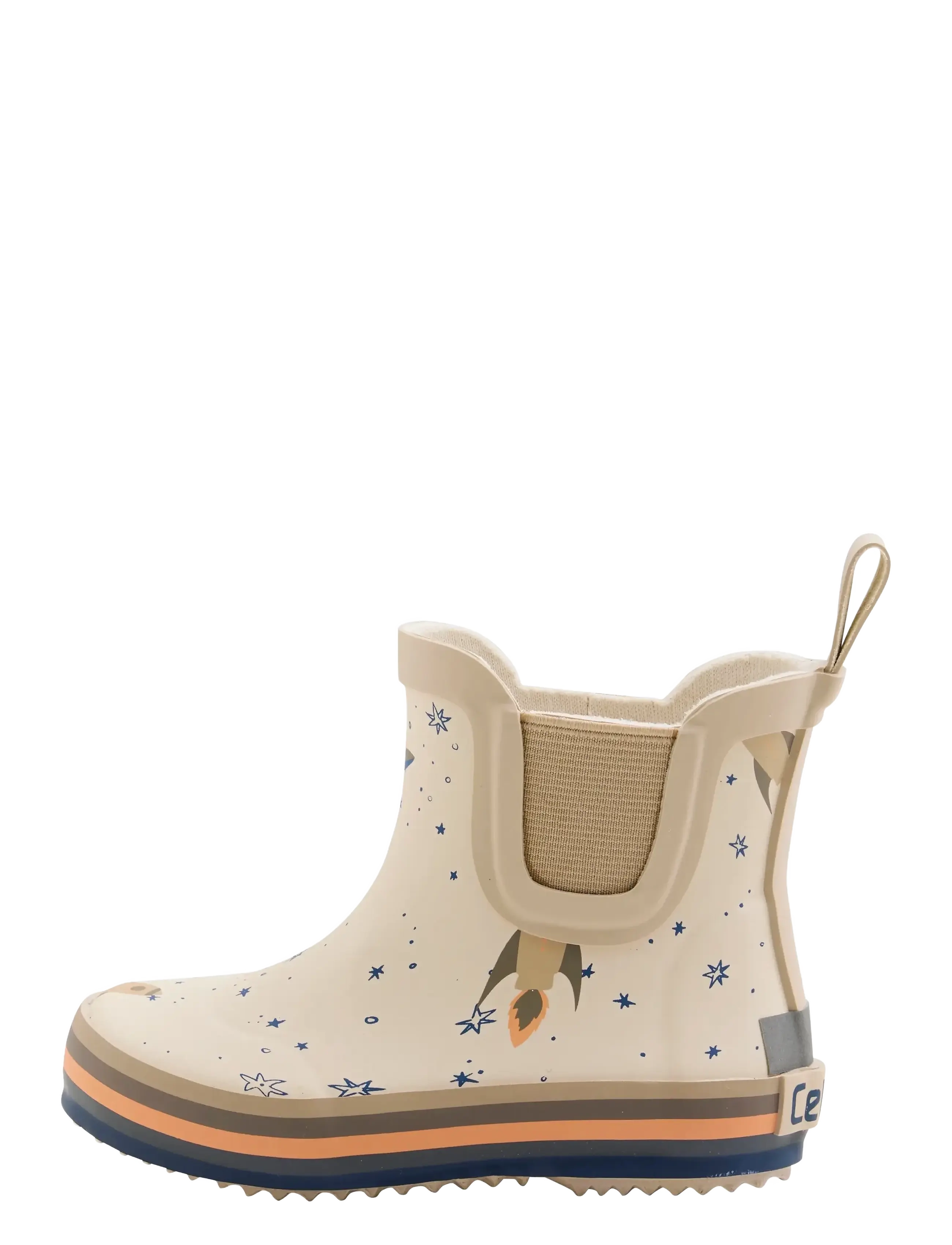 CeLaVi - Wellies short - w. Badges - Ófóðruð gúmmístígvél - flint stone - 1