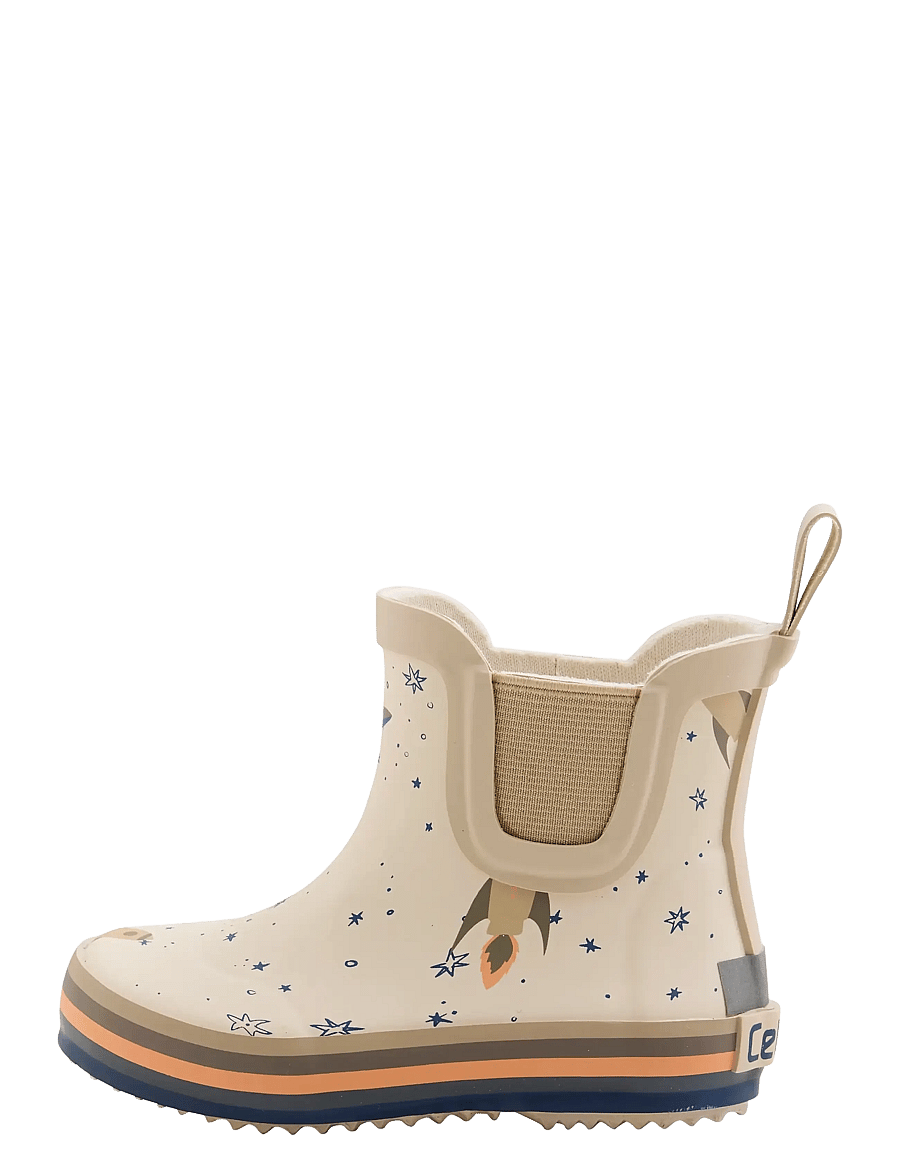 CeLaVi - Wellies short - w. Badges - Ófóðruð gúmmístígvél - flint stone - 1