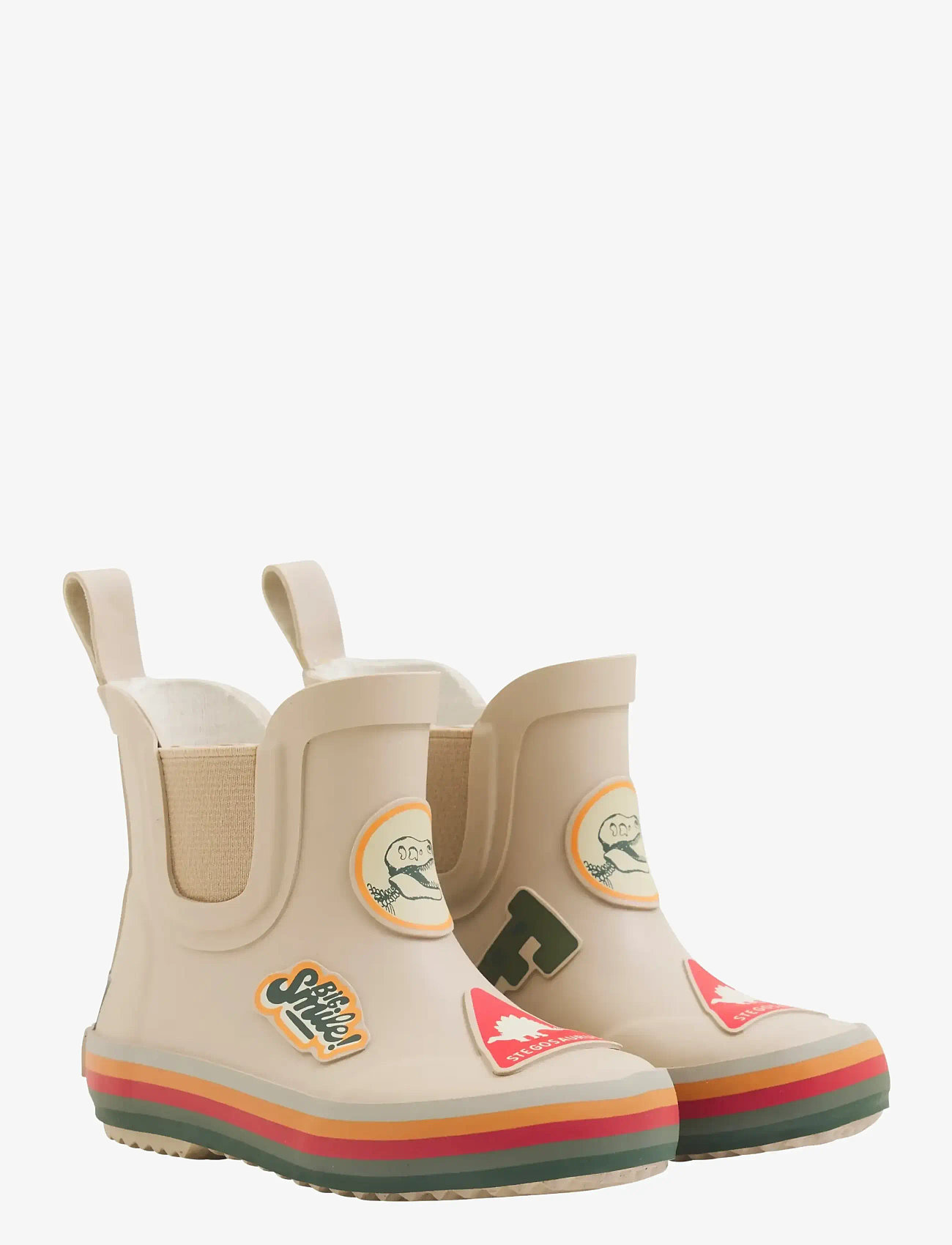 CeLaVi - Wellies short - w. Badges - unlined rubberboots - mulled basil - 0