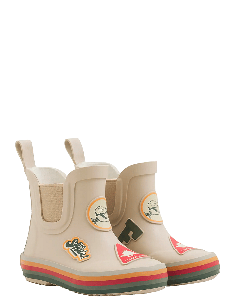 CeLaVi - Wellies short - w. Badges - gummistøvler uden for - mulled basil - 0