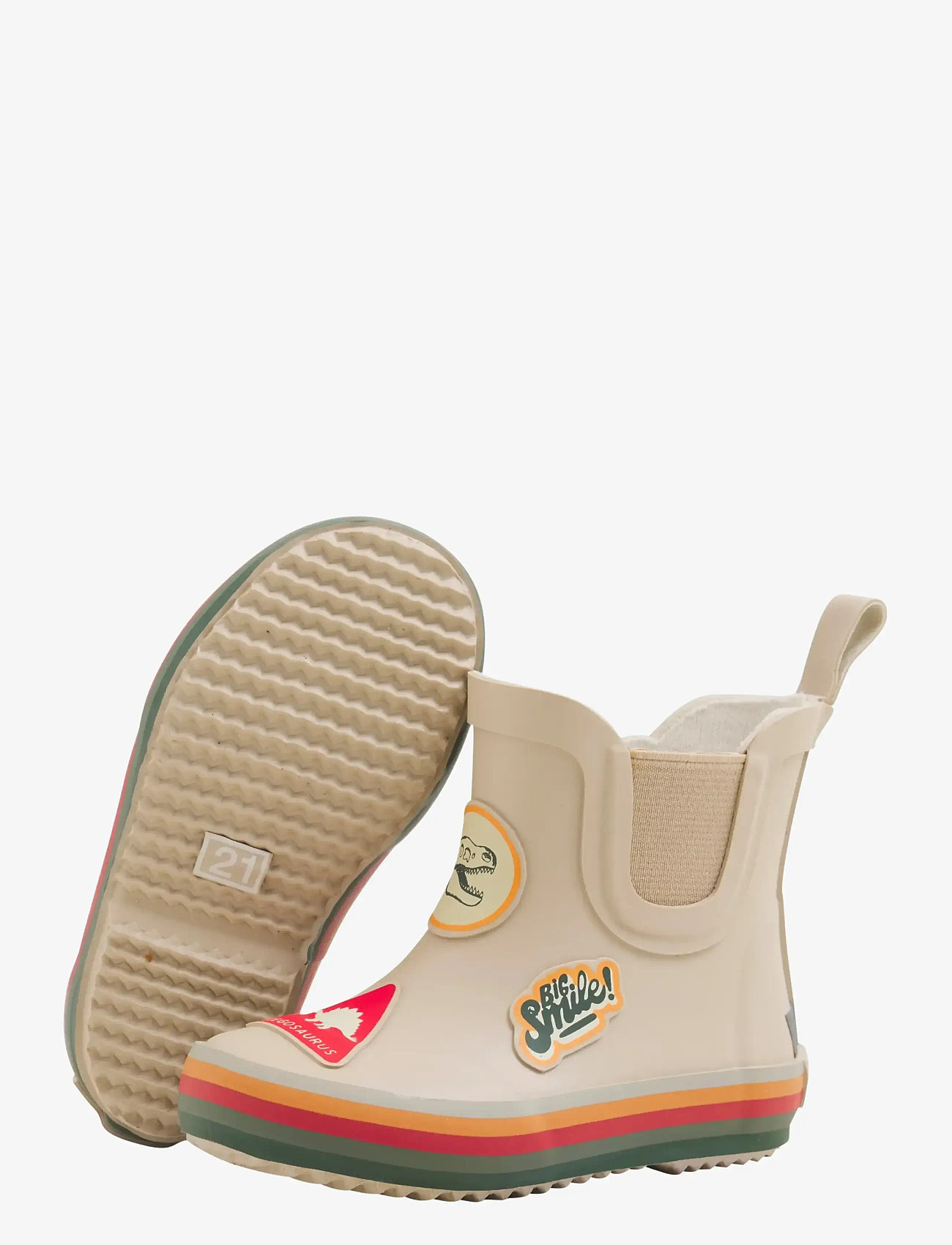 CeLaVi - Wellies short - w. Badges - unlined rubberboots - mulled basil - 2