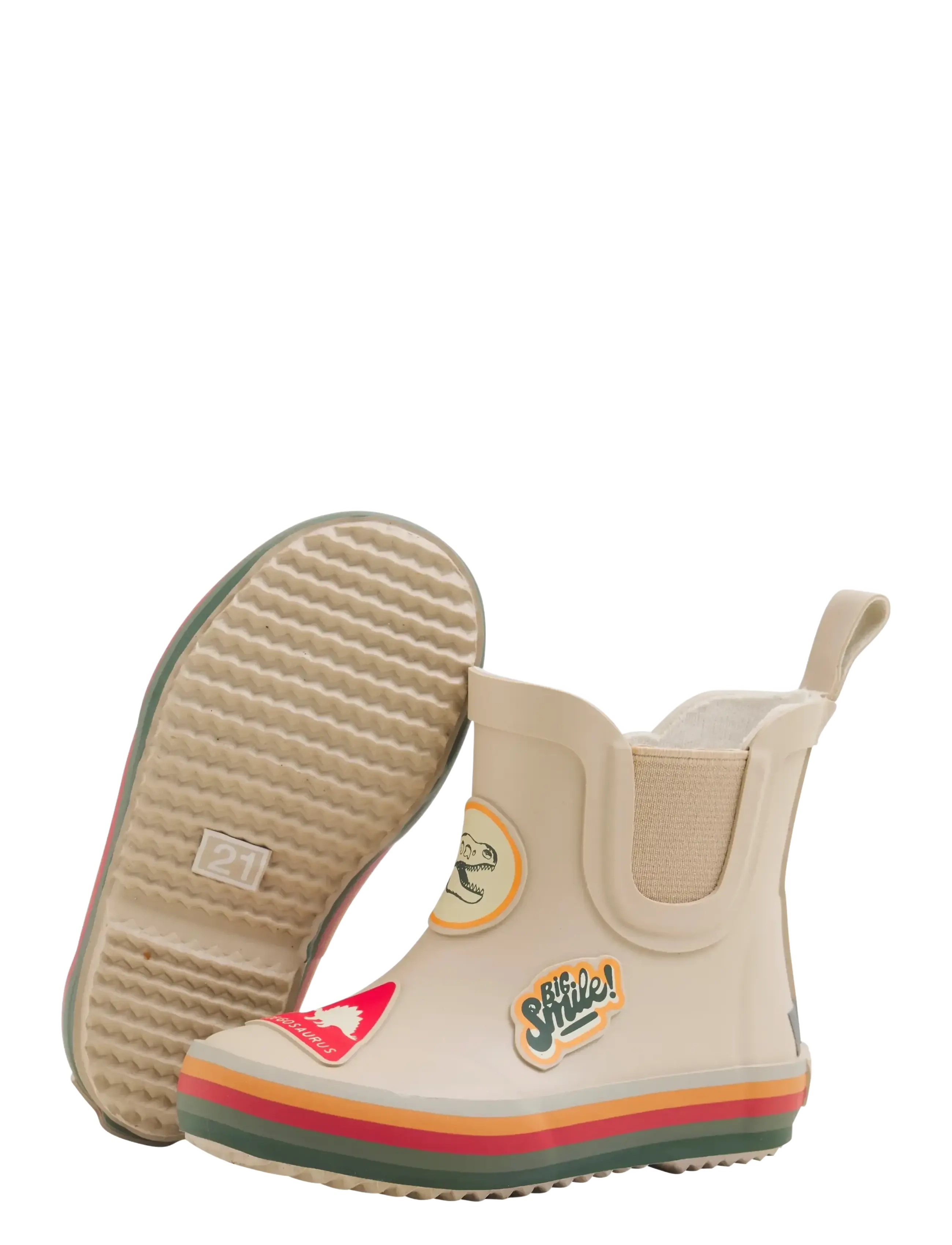 CeLaVi - Wellies short - w. Badges - gummistøvler uden for - mulled basil - 2