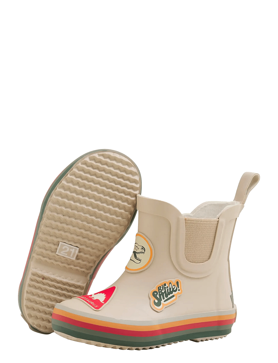 CeLaVi - Wellies short - w. Badges - vuorittomat kumisaappaat - mulled basil - 2