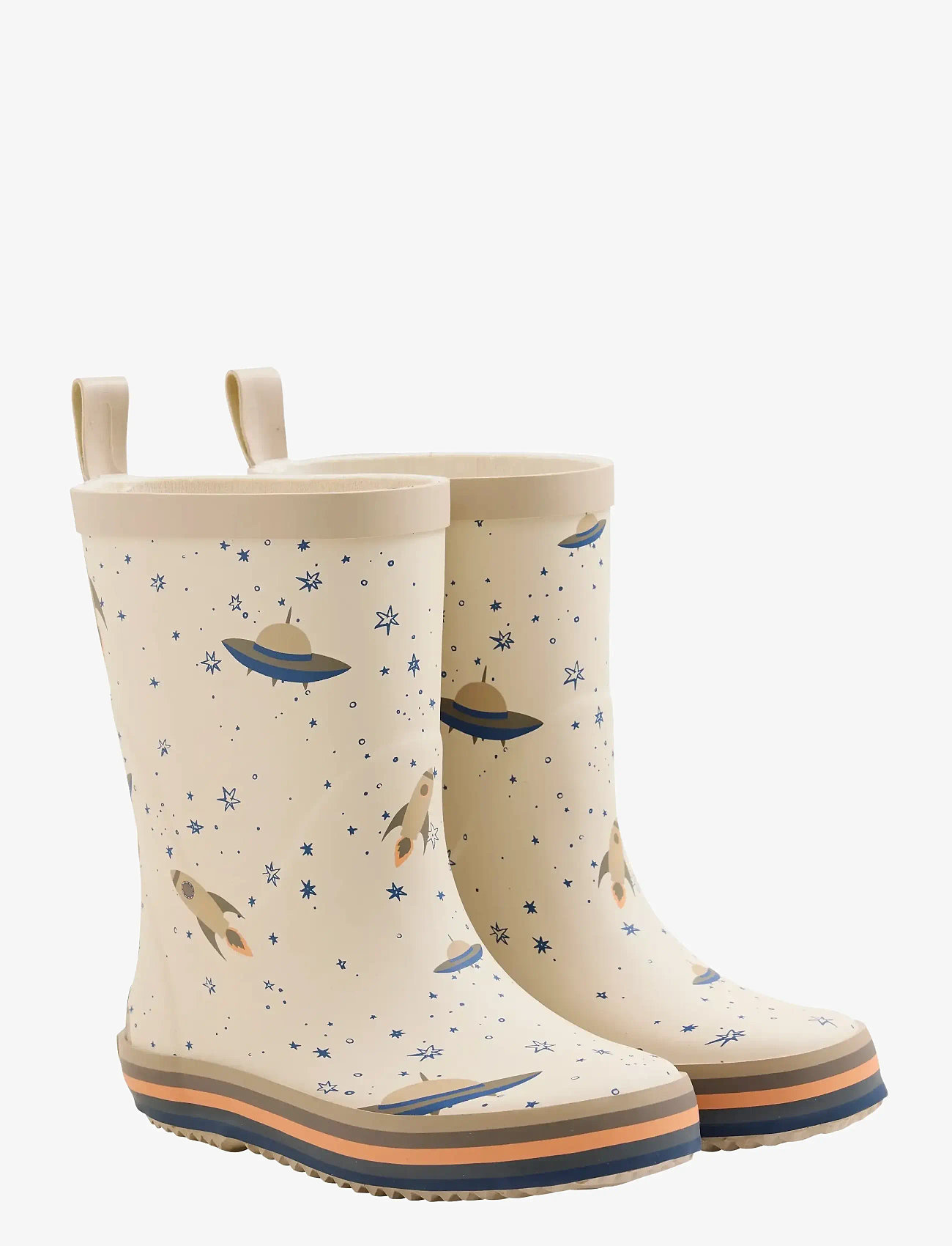 CeLaVi - Wellies w. Badges - unlined rubberboots - flint stone - 0