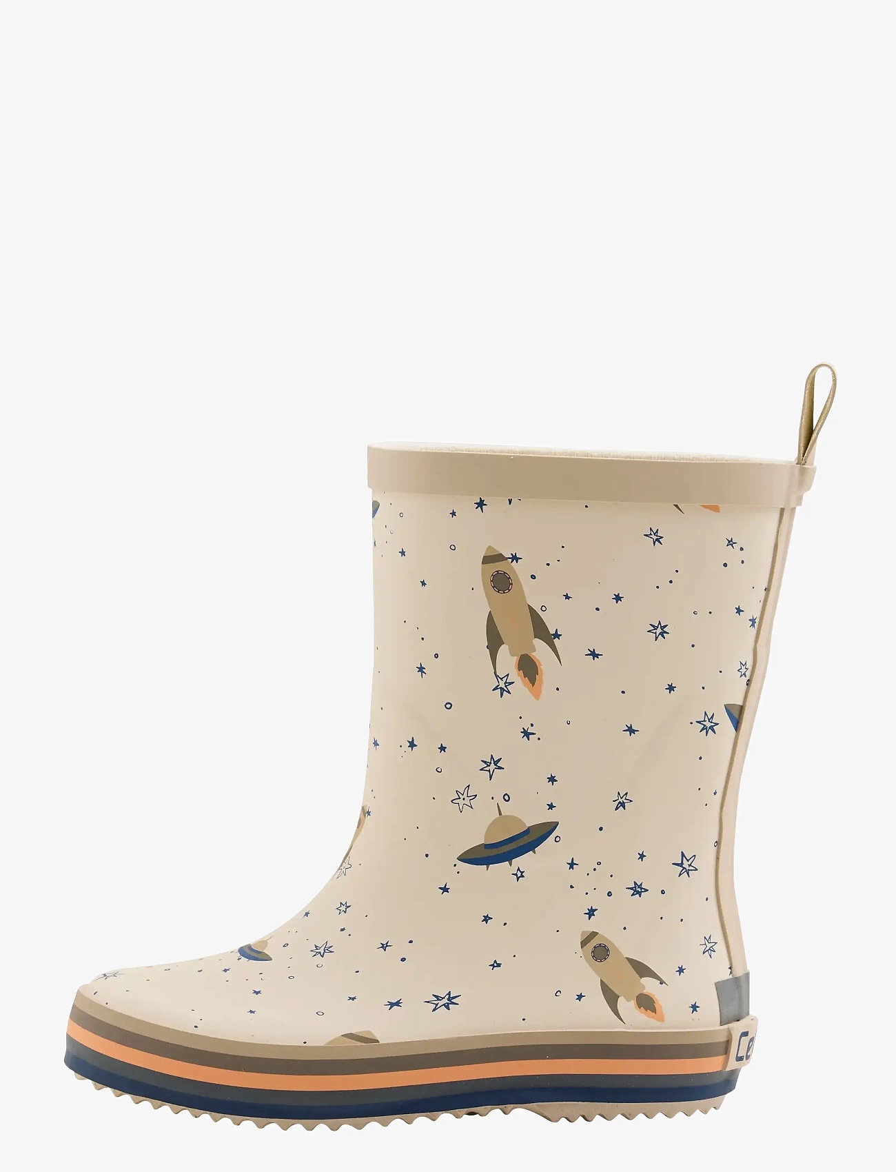CeLaVi - Wellies w. Badges - unlined rubberboots - flint stone - 1
