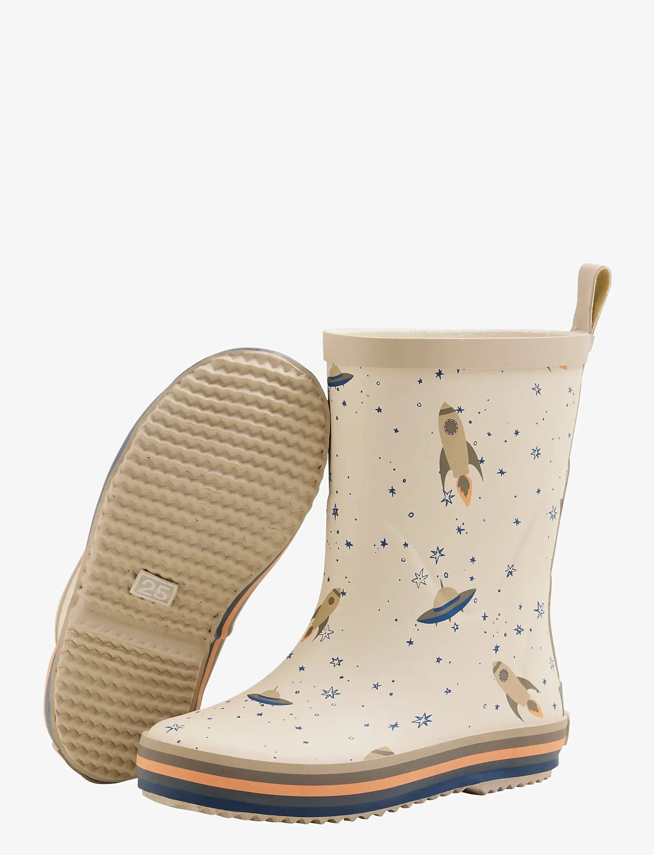 CeLaVi - Wellies w. Badges - unlined rubberboots - flint stone - 2