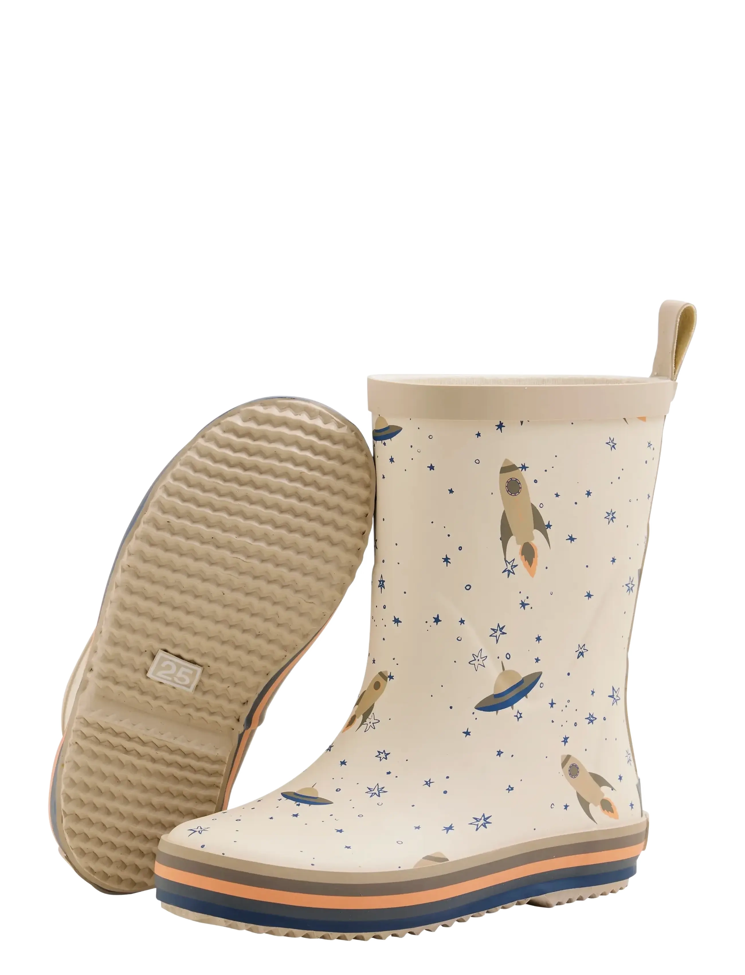 CeLaVi - Wellies w. Badges - unlined rubberboots - flint stone - 2