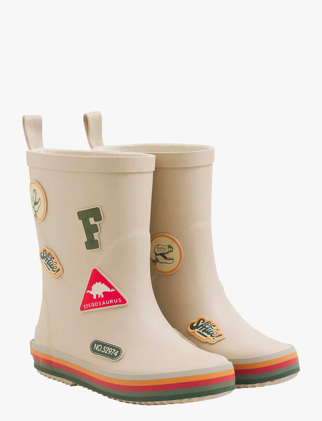 CeLaVi - Wellies w. Badges - gummistøvler uden for - mulled basil - 0
