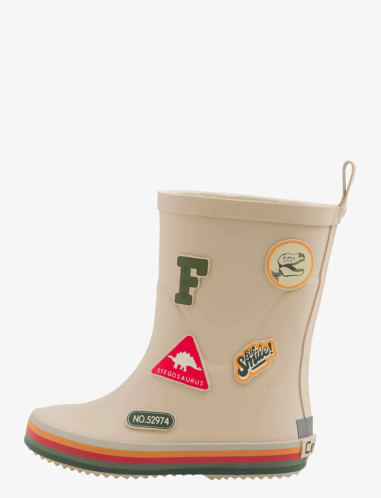 CeLaVi - Wellies w. Badges - gummistøvler uden for - mulled basil - 1