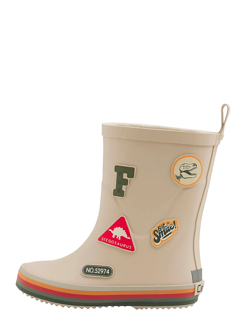 CeLaVi - Wellies w. Badges - gummistøvler uden for - mulled basil - 1
