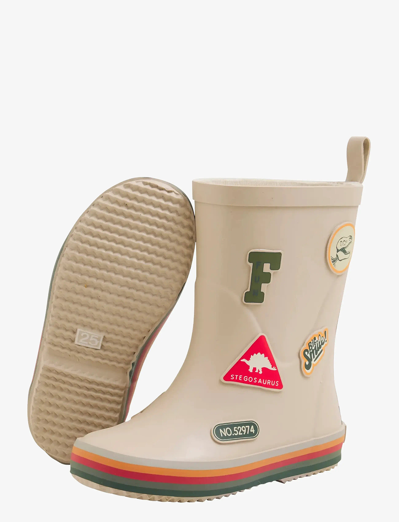 CeLaVi - Wellies w. Badges - gummistøvler uden for - mulled basil - 2