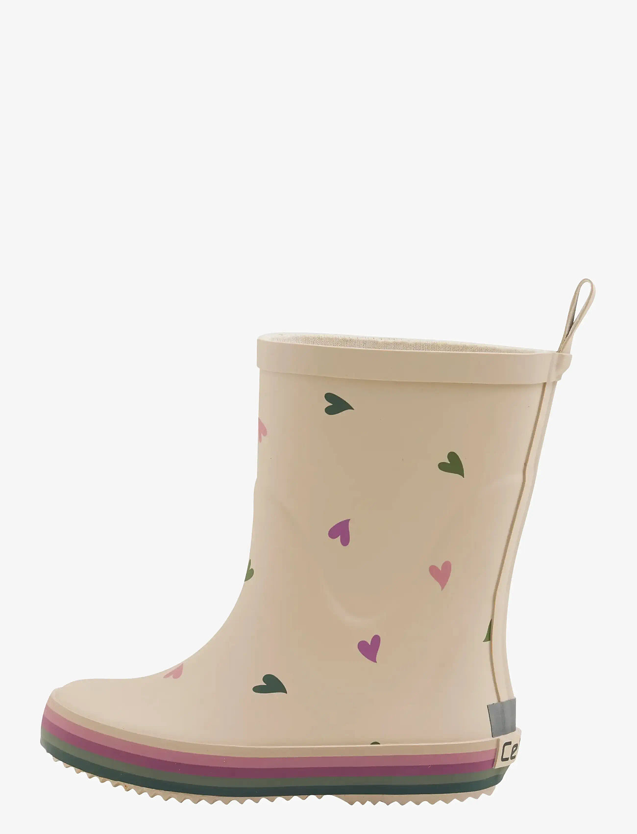 CeLaVi - Wellies w. Badges - gummistøvler uden for - white pepper - 2