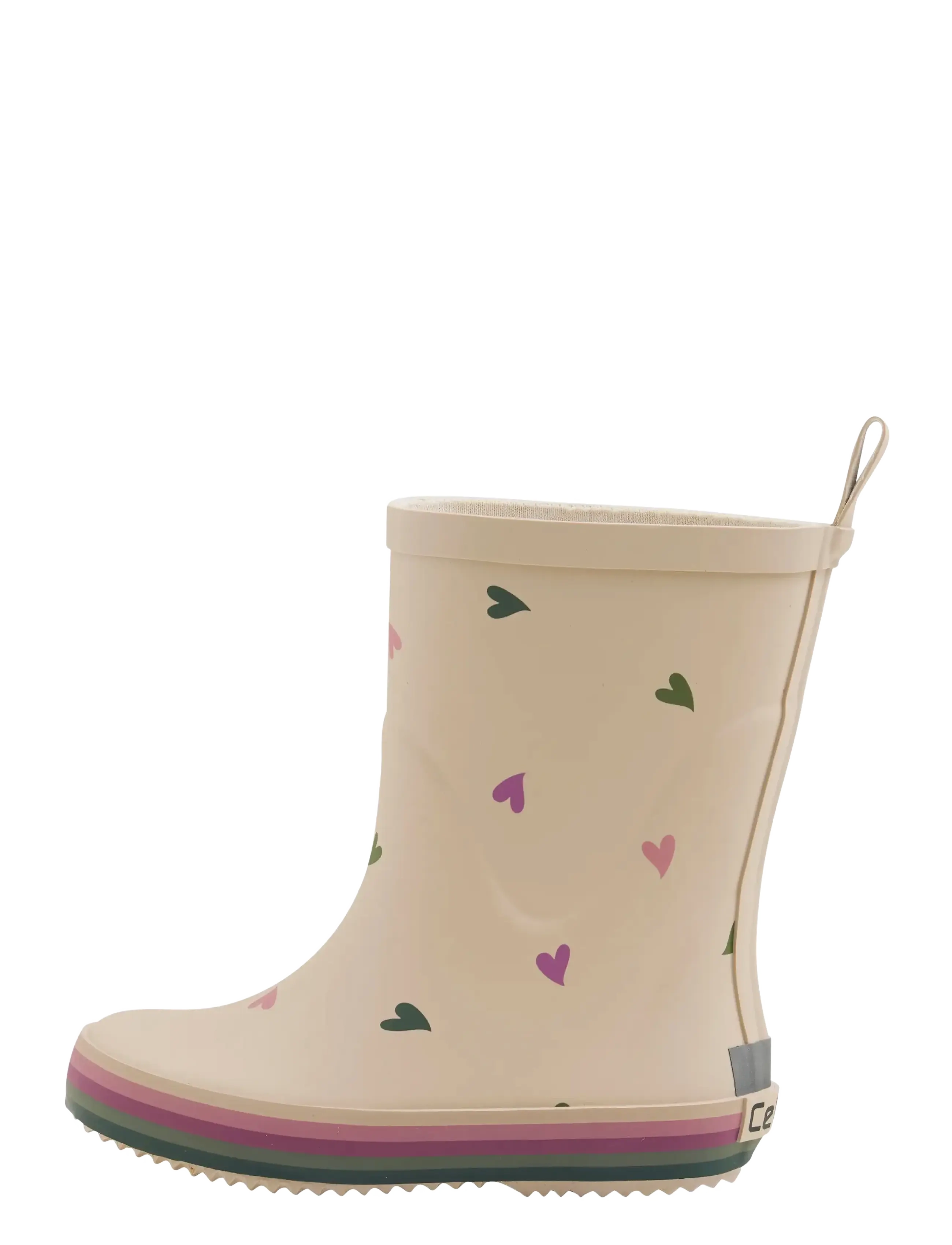 CeLaVi - Wellies w. Badges - unlined rubberboots - white pepper - 2
