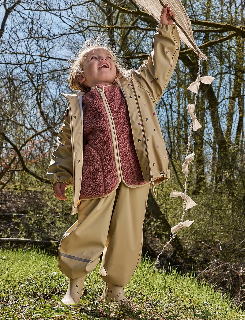 CeLaVi - Wellies w. Badges - gummistøvler uden for - white pepper - 4