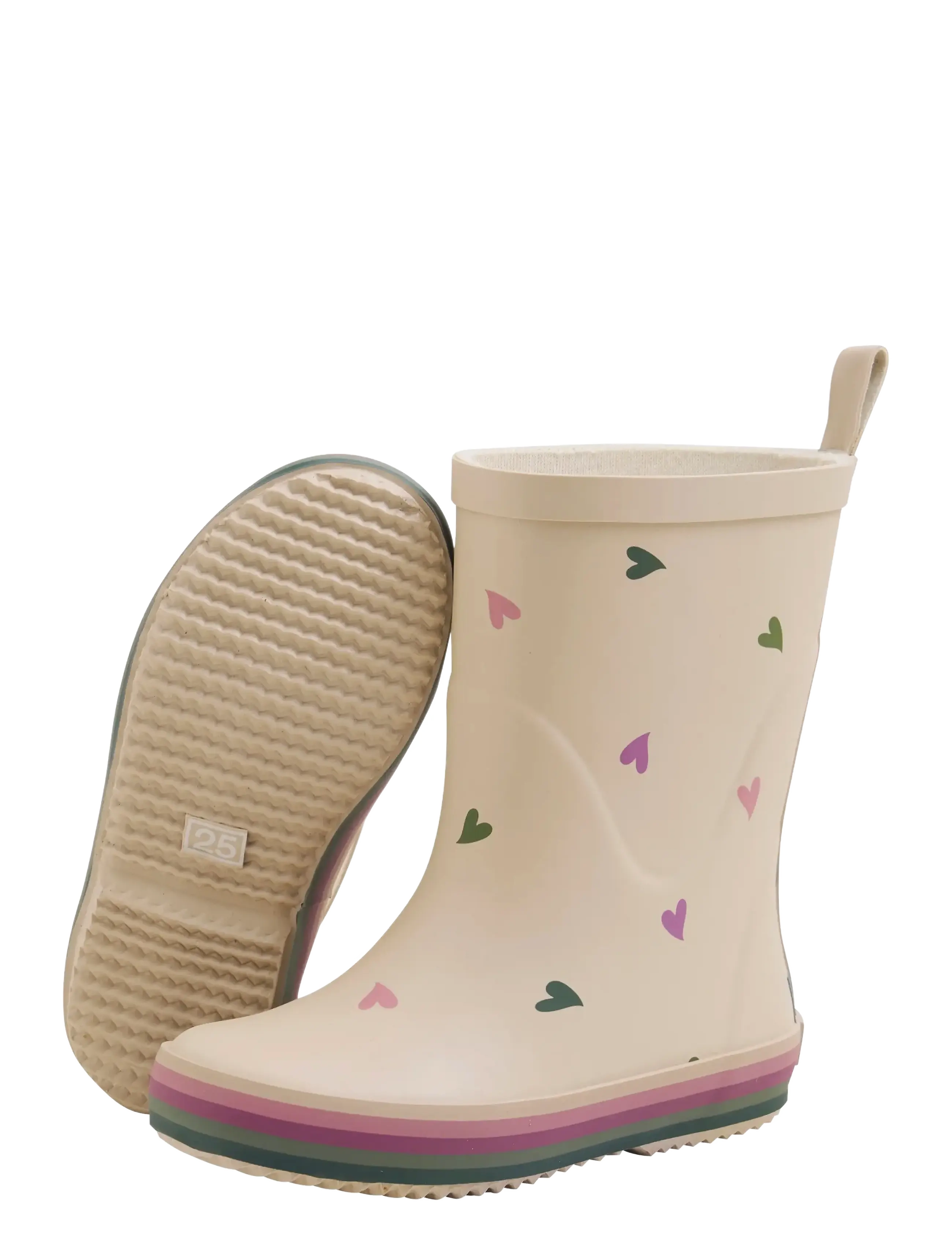 CeLaVi - Wellies w. Badges - unlined rubberboots - white pepper - 3