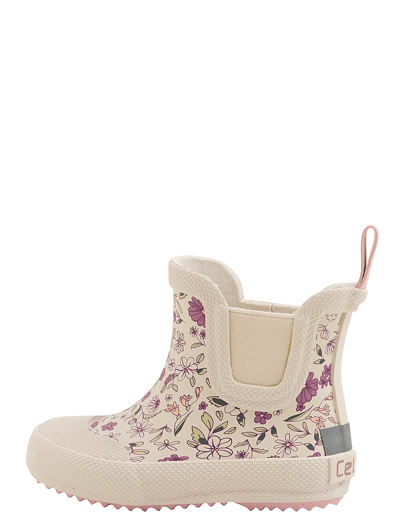CeLaVi - Wellies short - w. AOP - gummistøvler uden for - misty rose - 1