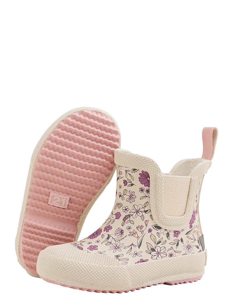 CeLaVi - Wellies short - w. AOP - gummistøvler uden for - misty rose - 2