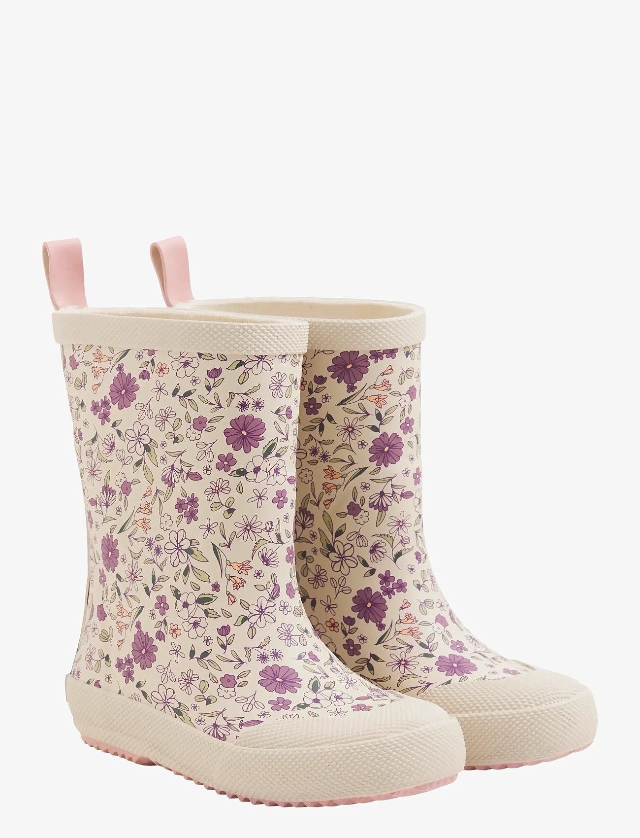 CeLaVi - Wellies - w. AOP - voodrita kummikud - misty rose - 1