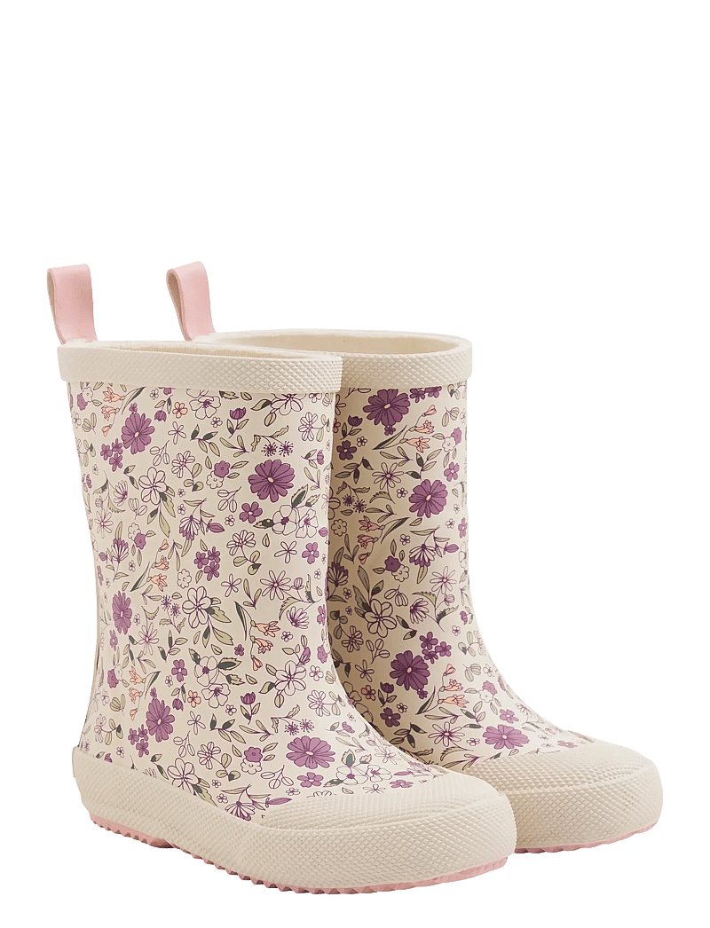 CeLaVi - Wellies - w. AOP - voodrita kummikud - misty rose - 1