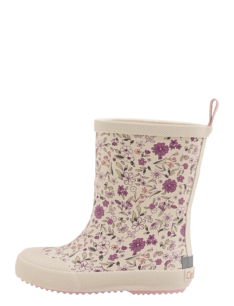 CeLaVi - Wellies - w. AOP - voodrita kummikud - misty rose - 2