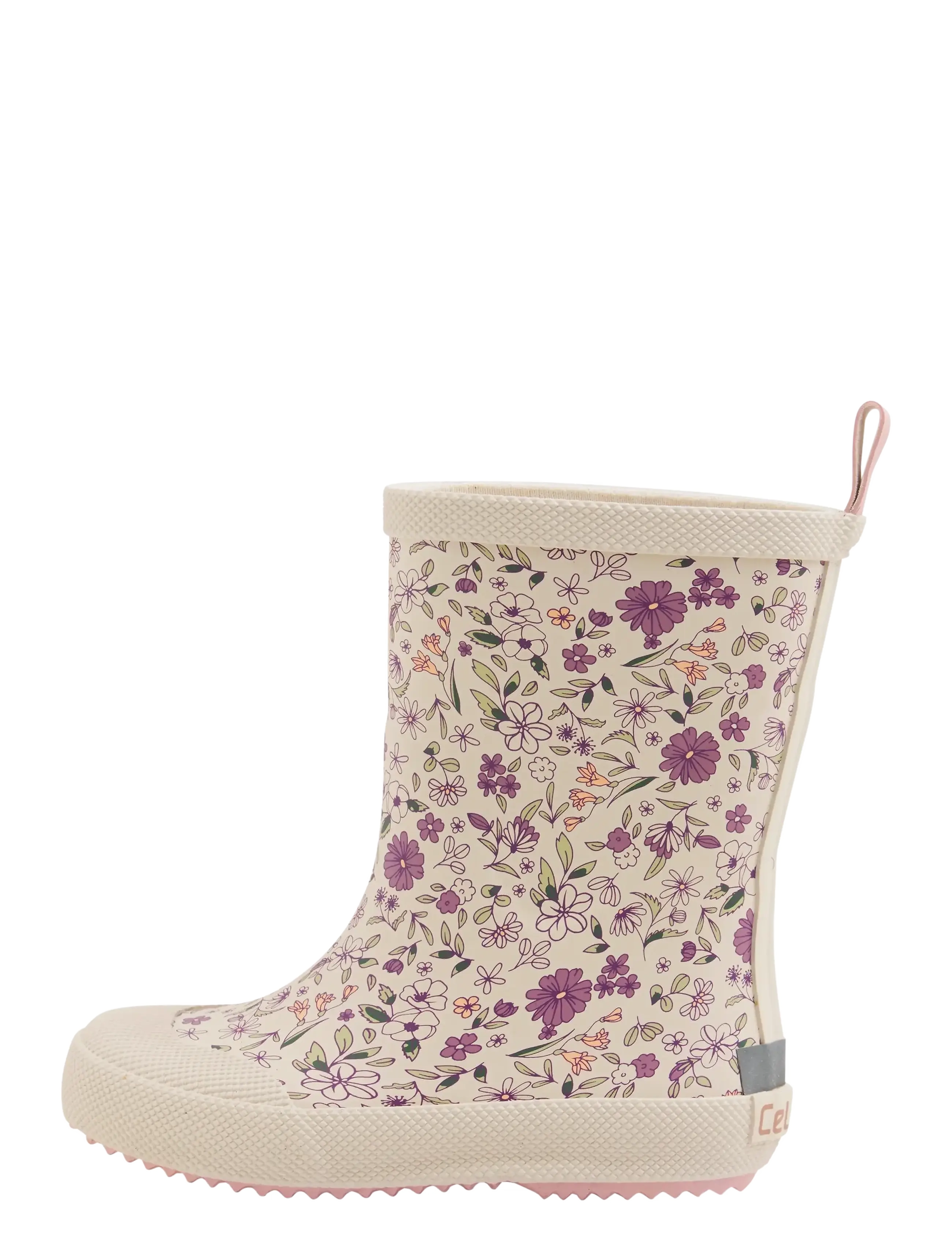 CeLaVi - Wellies - w. AOP - unlined rubberboots - misty rose - 2