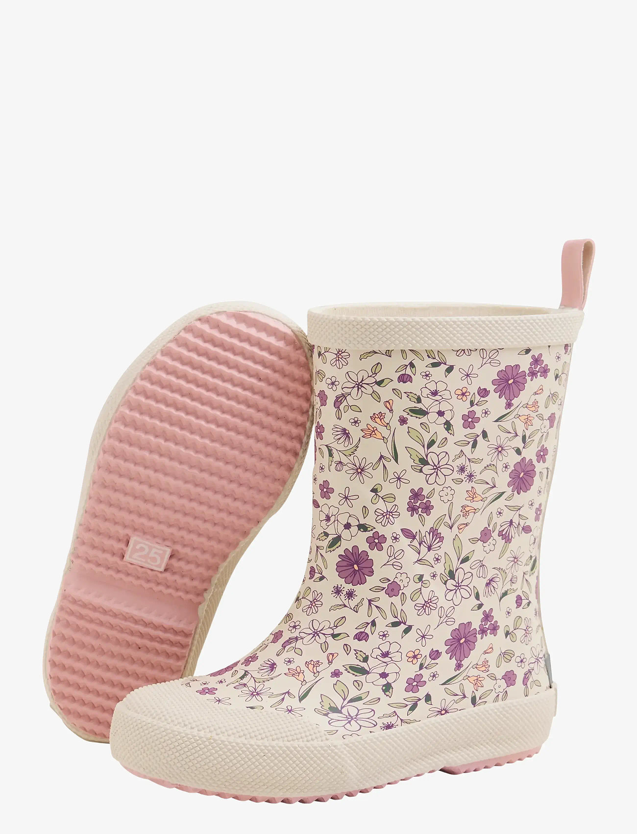 CeLaVi - Wellies - w. AOP - voodrita kummikud - misty rose - 3