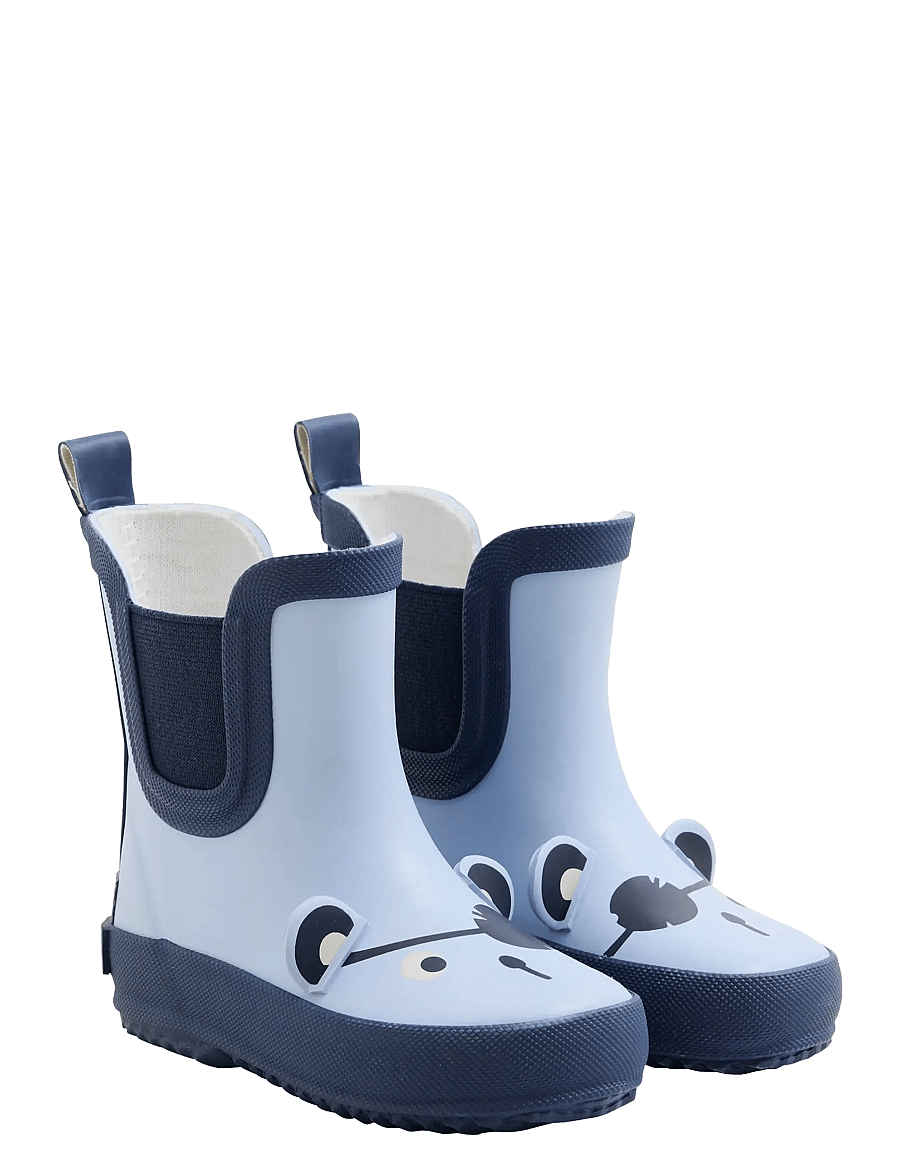 CeLaVi - Wellies short - Pirate Face 3D - voodrita kummikud - blue fog - 0